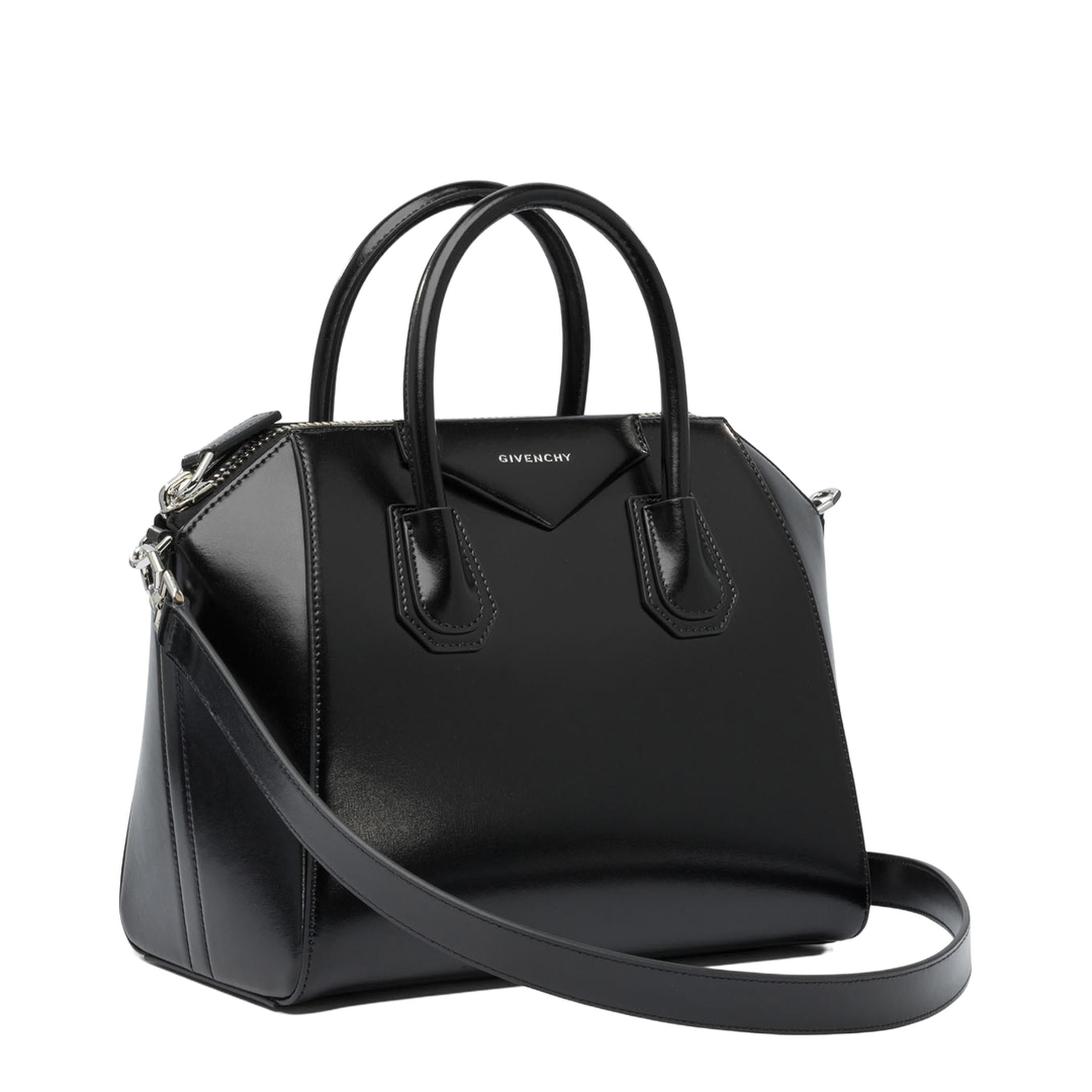 Antigona Small Leather Shoulder Bag