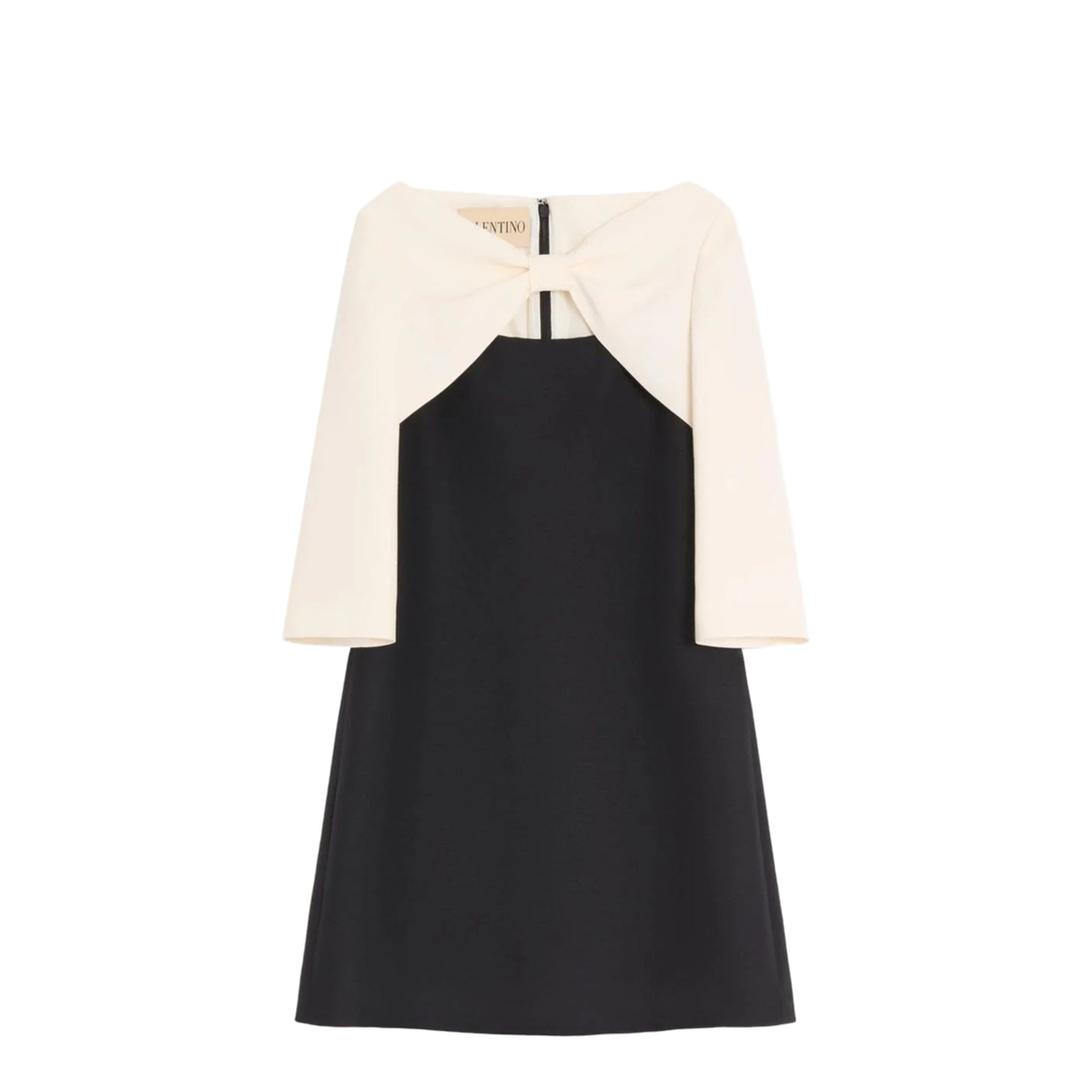 Wool And Silk Mini Dress