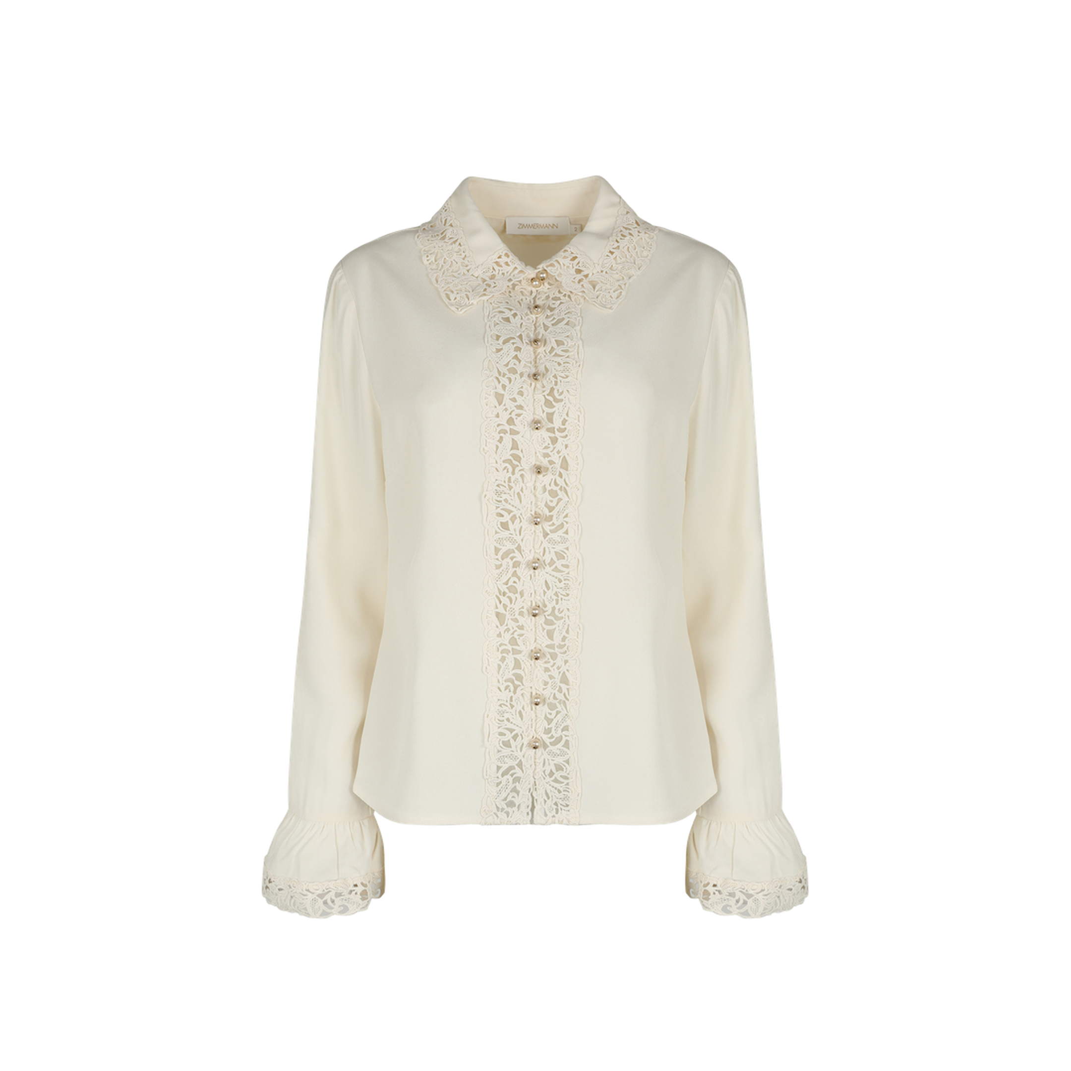 Ivory Viscose Shirt