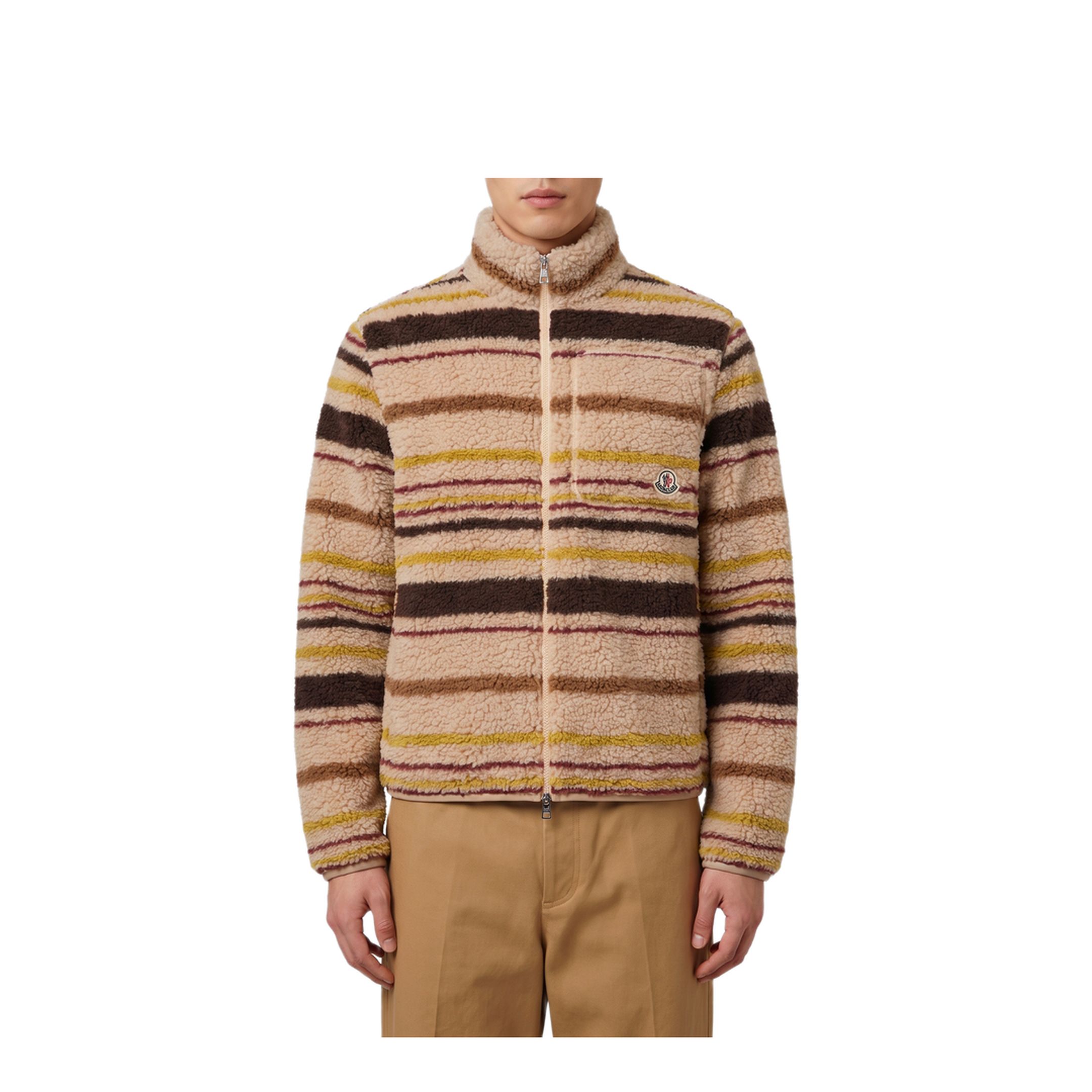 MAYFEYR - Moncler - Teddy-Effect Zip Cardigan - L20918G0003589BG9F03