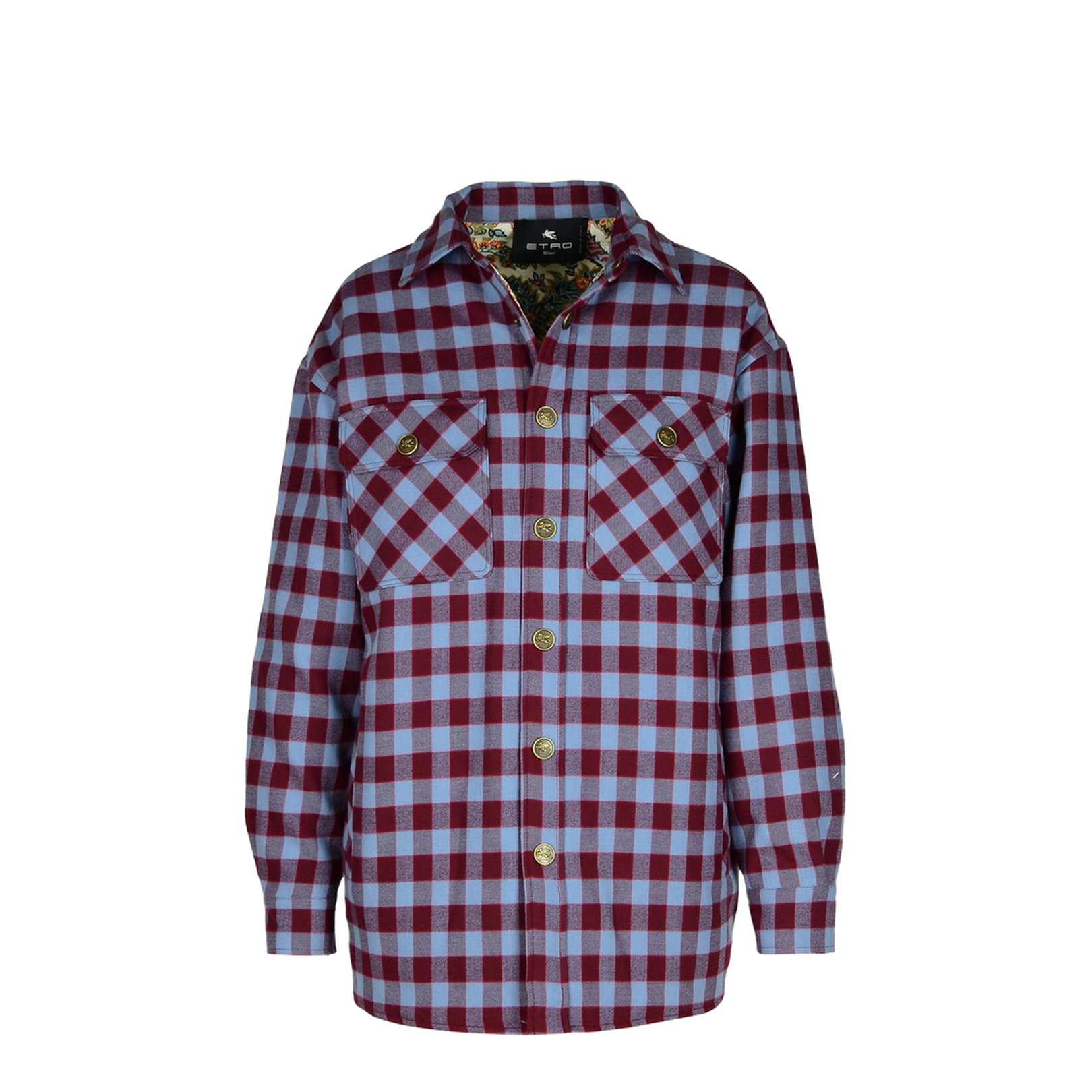 Check Multicolor Cotton Shirt