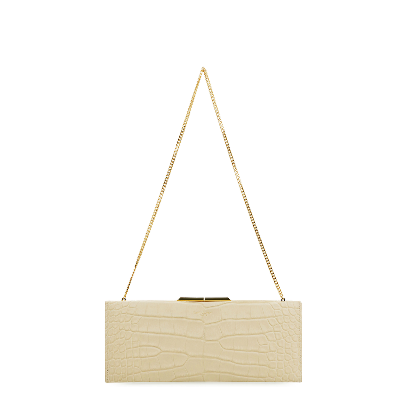 Midnight Leather Clutch
