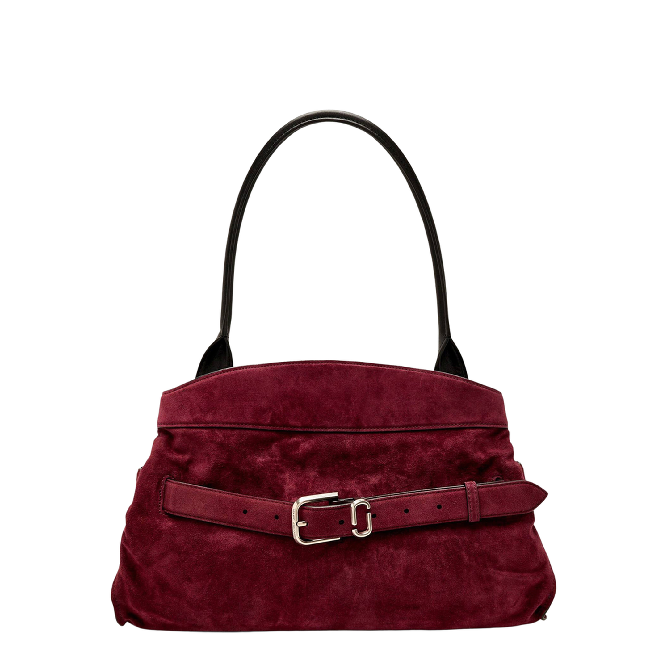 MAYFEYR - Marc Jacobs - Dakota Bag In Suede Dark Plum - 2F5HSC009H01SUE510