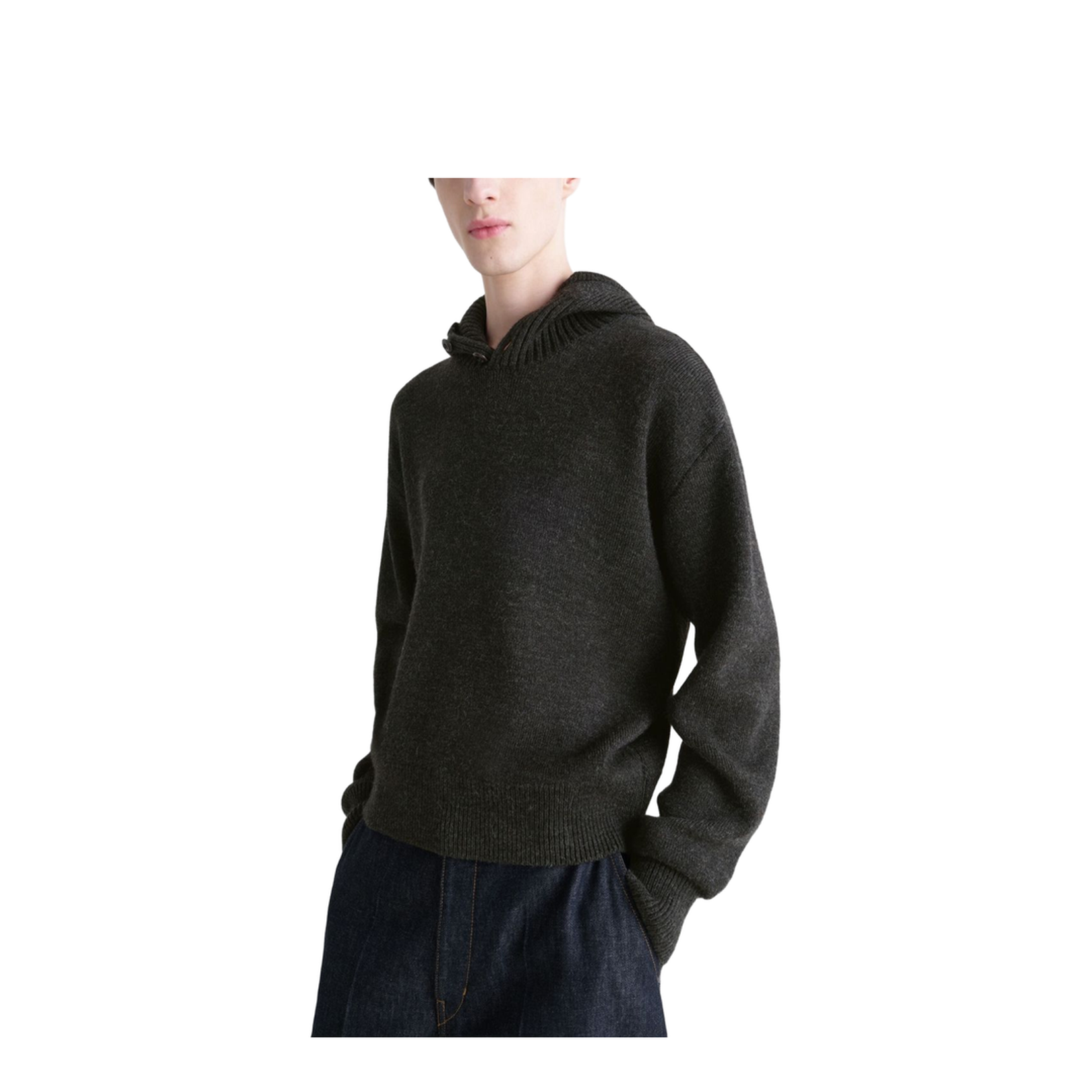 Dark Espresso Hooded Sweater