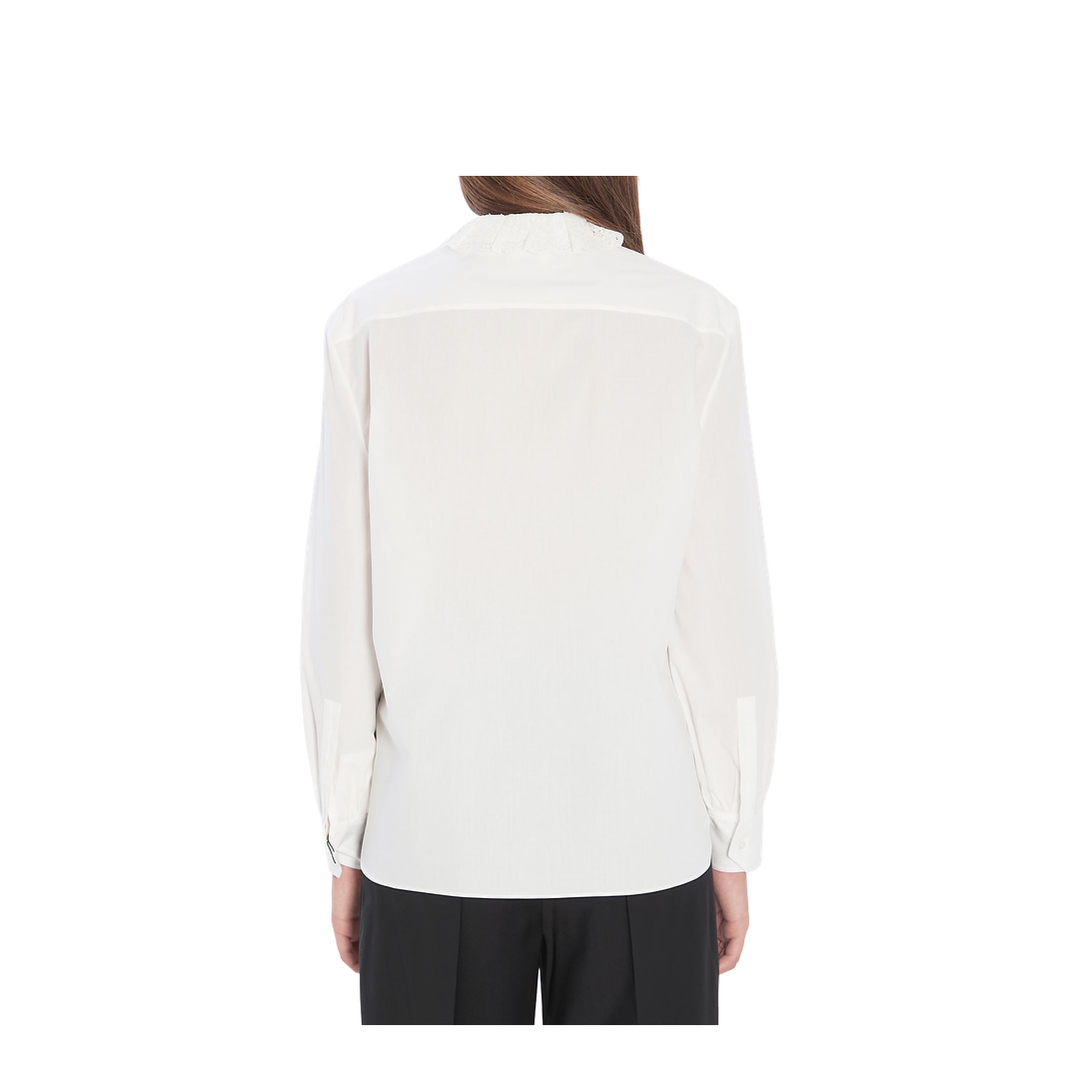 Crumpled Poplin Blouse