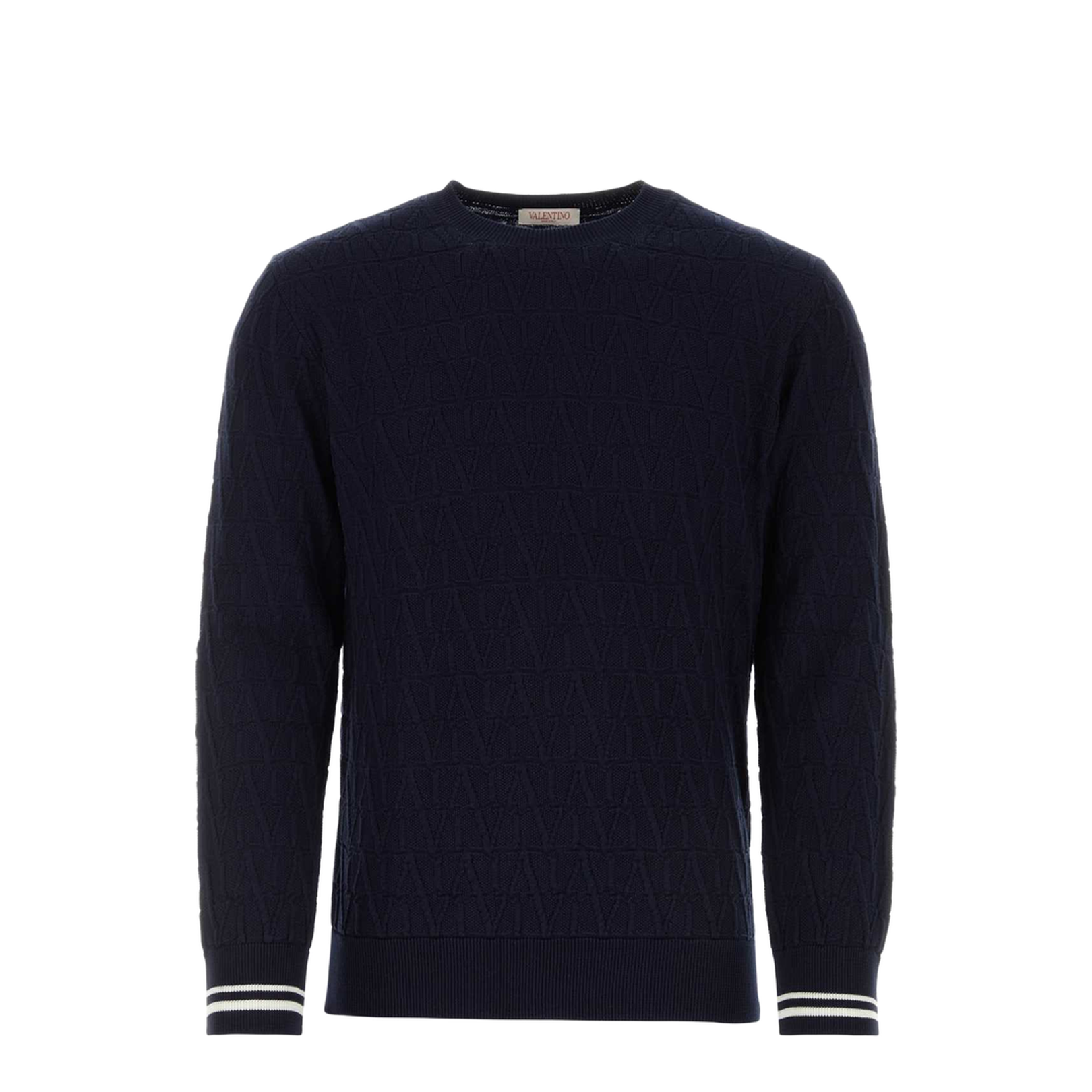 Dark Blue Cotton Sweater