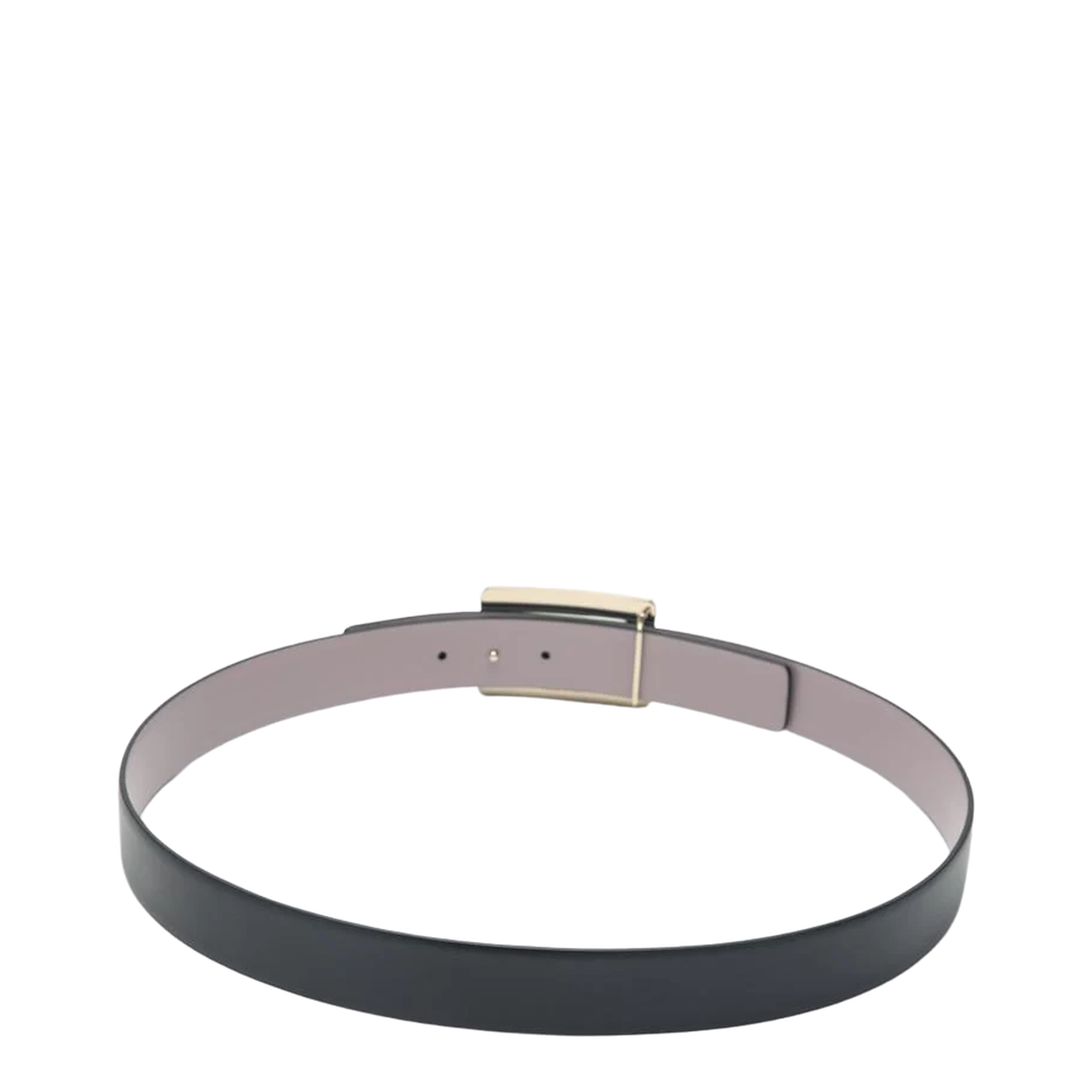 Belle Vivier Black/Pink Belt