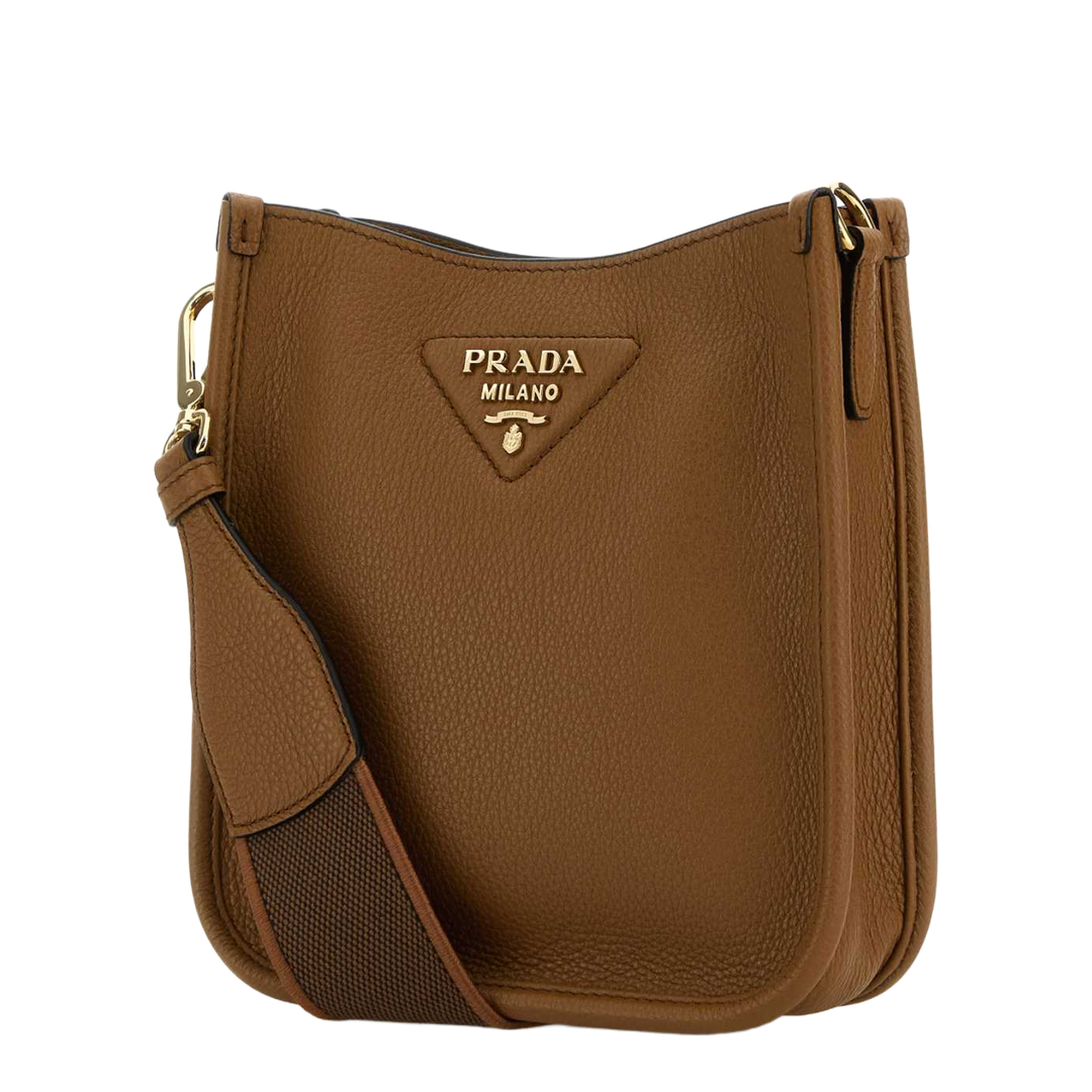 Caramel Leather Mini Shoulder Bag