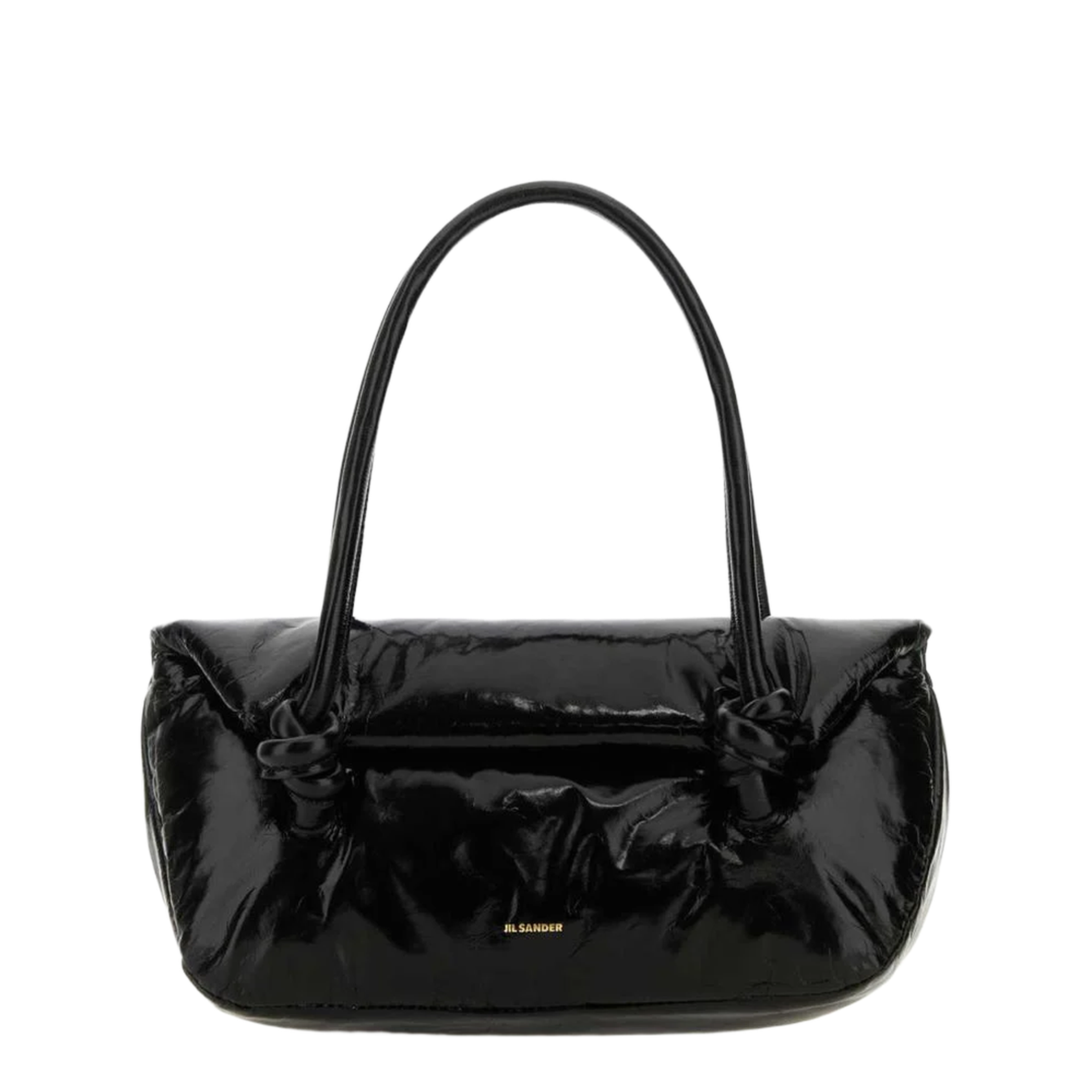 Knot Small Black Shoulder Bag