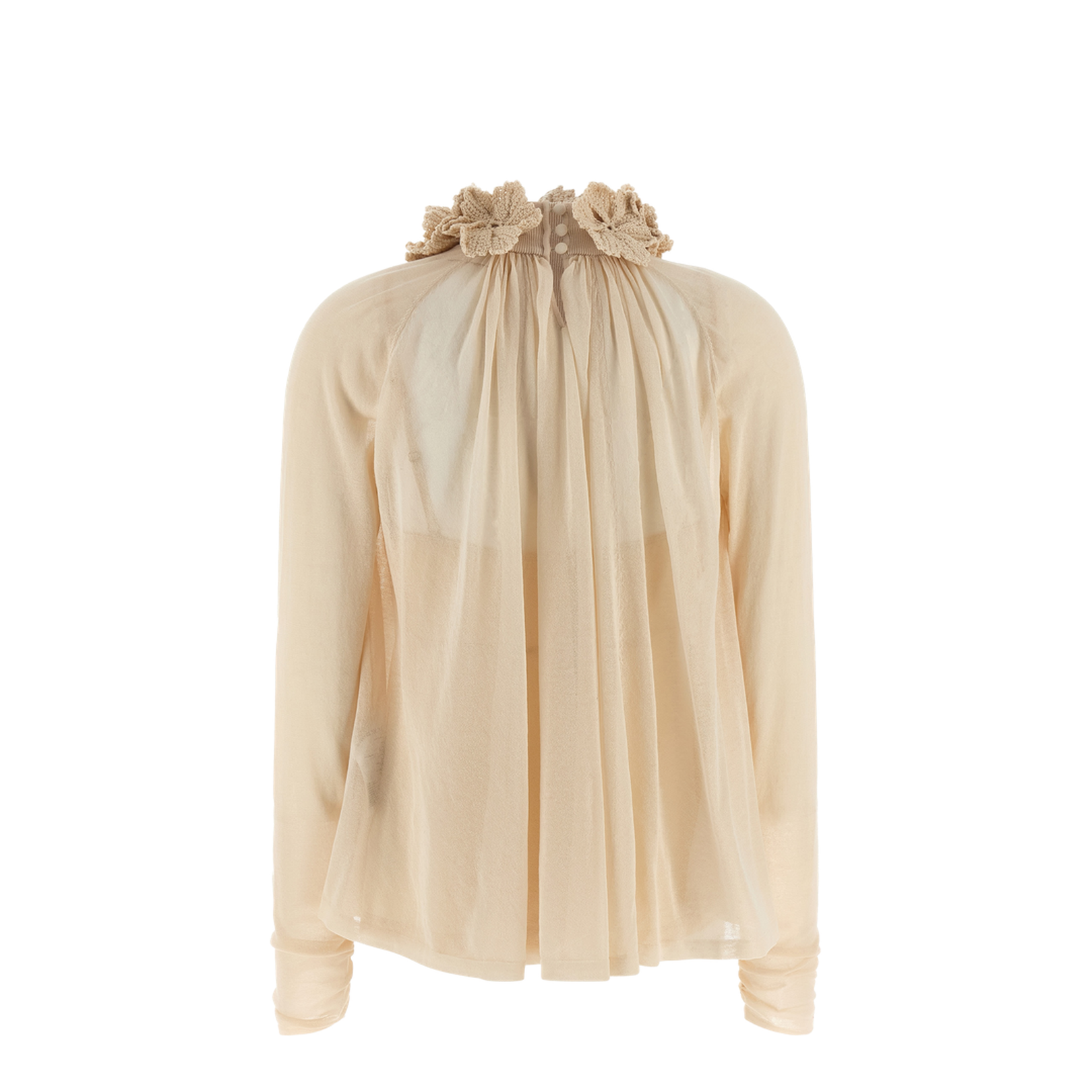Hypnotic Crochet Trim Top