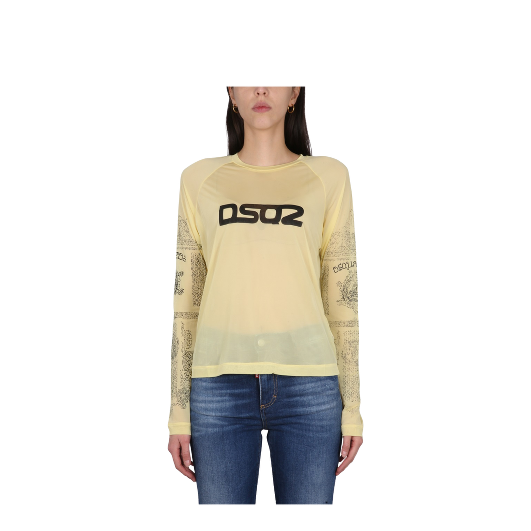 MAYFEYR - Dsquared2 - Logo Print T-Shirt - S72GD0449S24492170