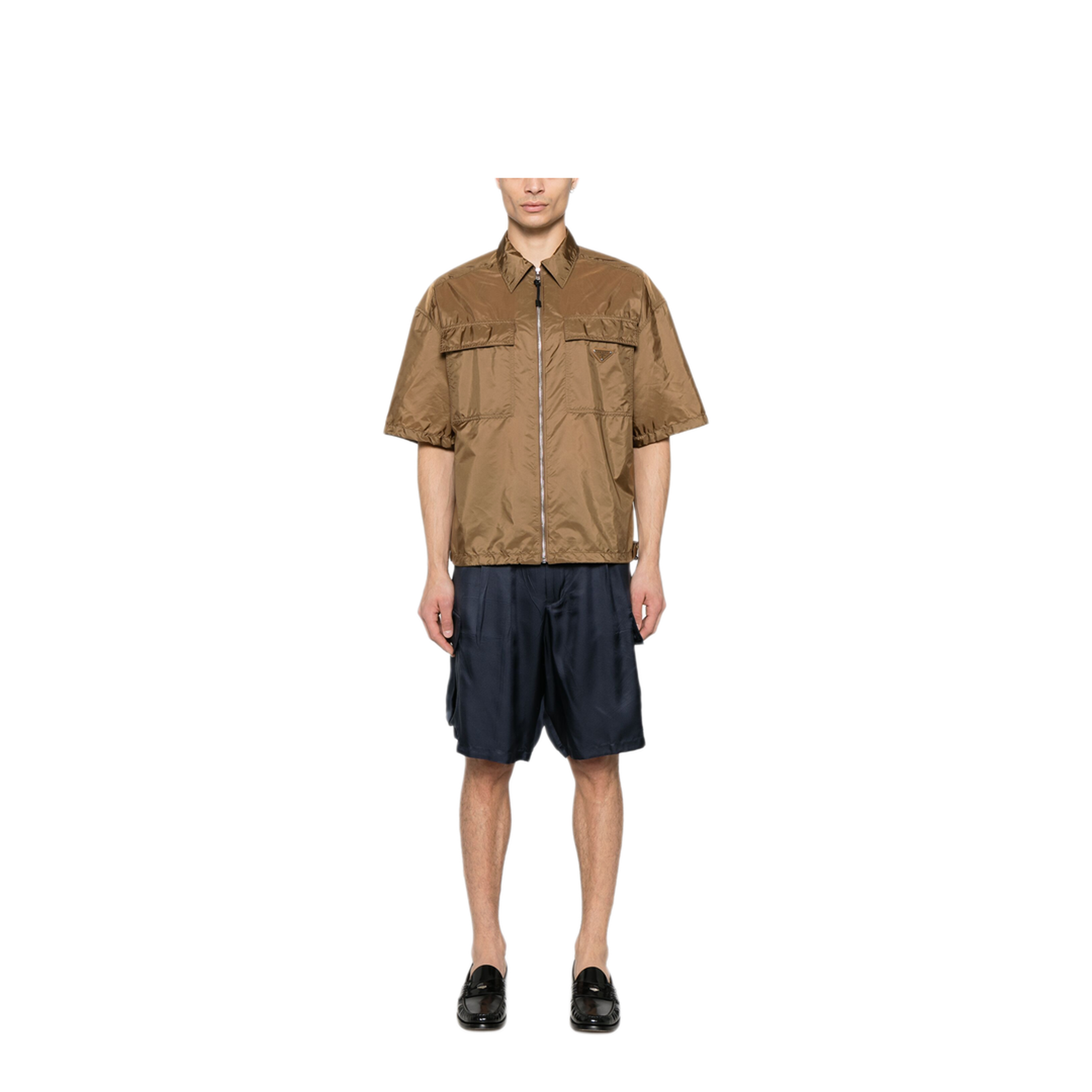 MAYFEYR - Prada - Silk Cargo Shorts - SPH460SOOO16GEF0008