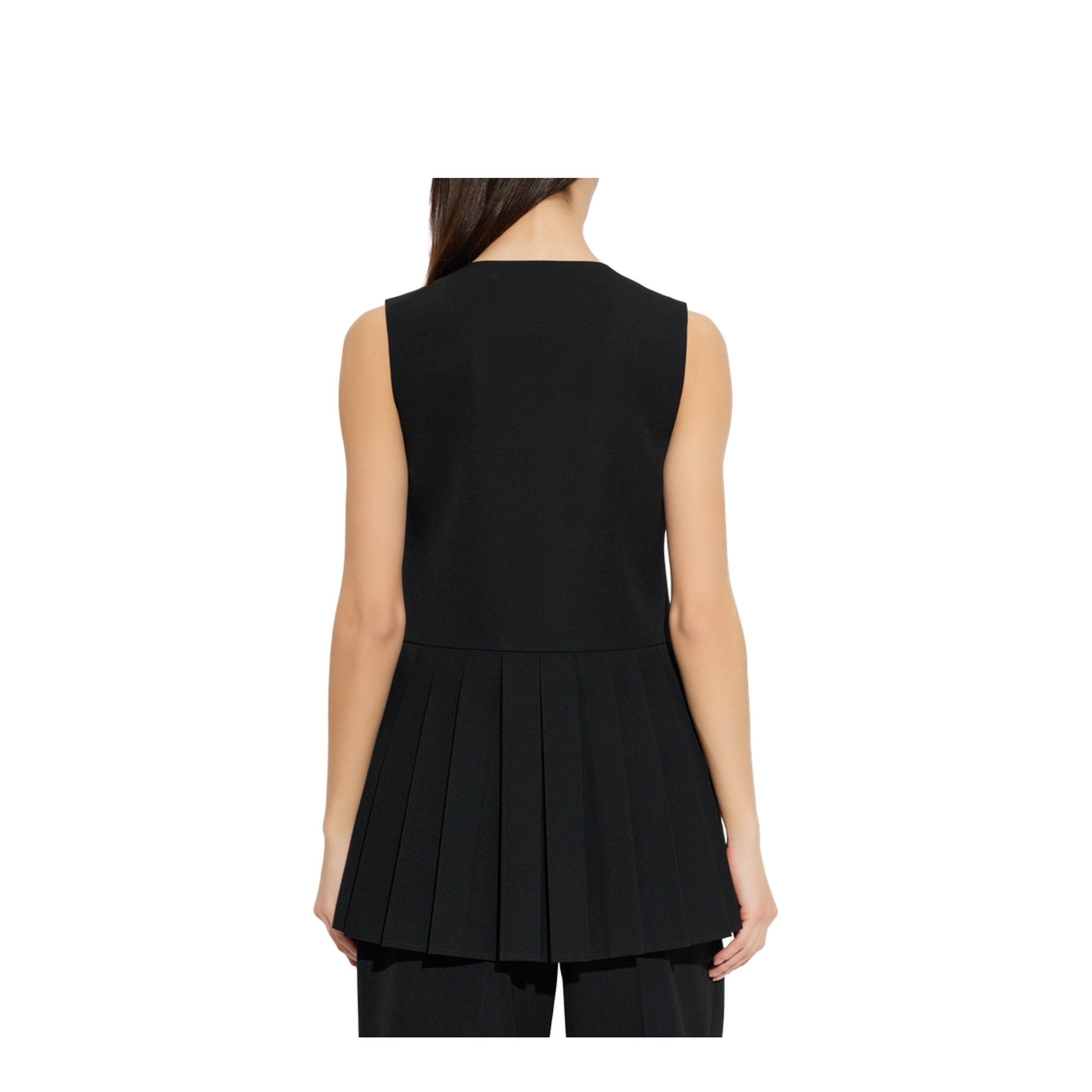 Black Wool Top