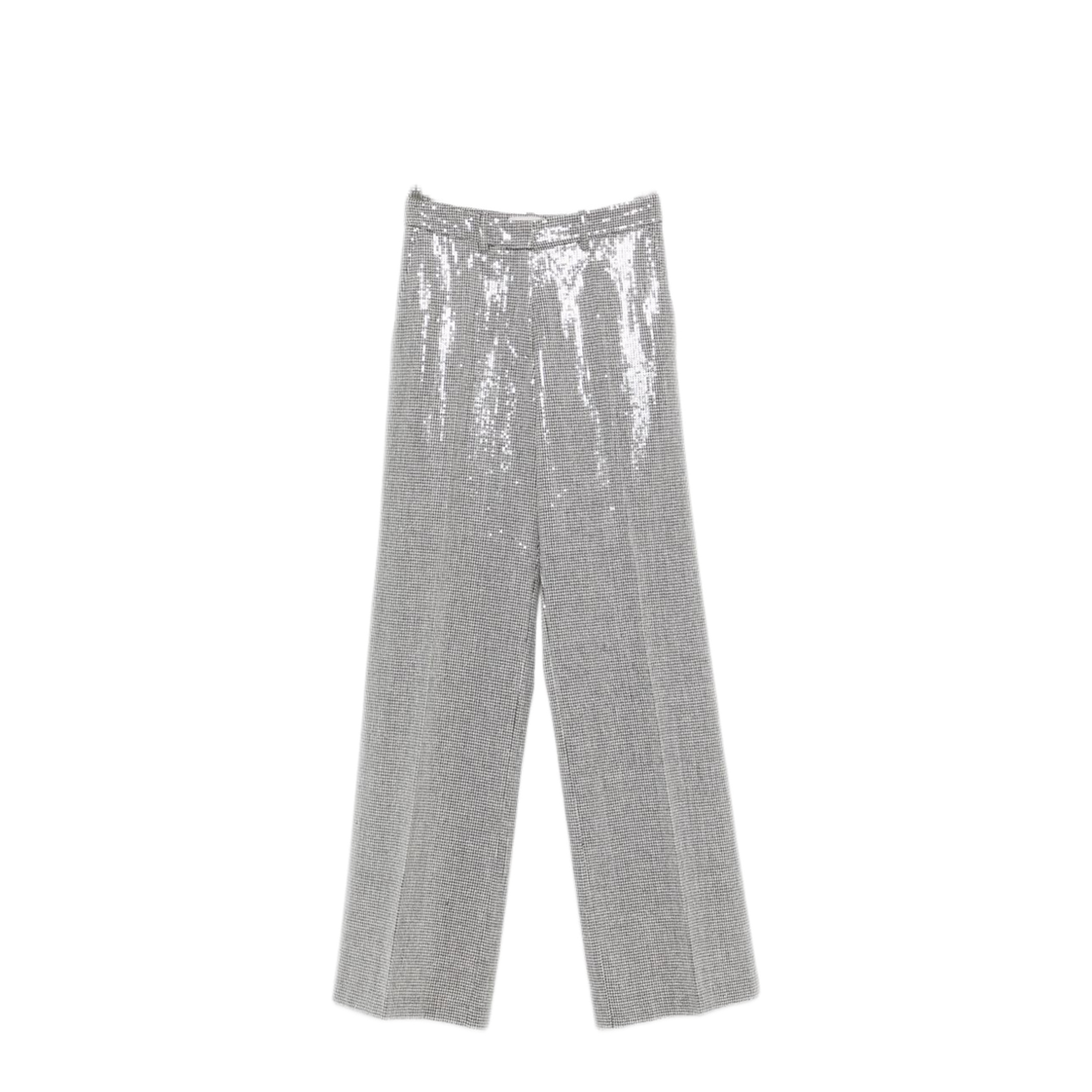 MAYFEYR - Ermanno Firenze - Trousers Silver - D49EP038EZ3MF062