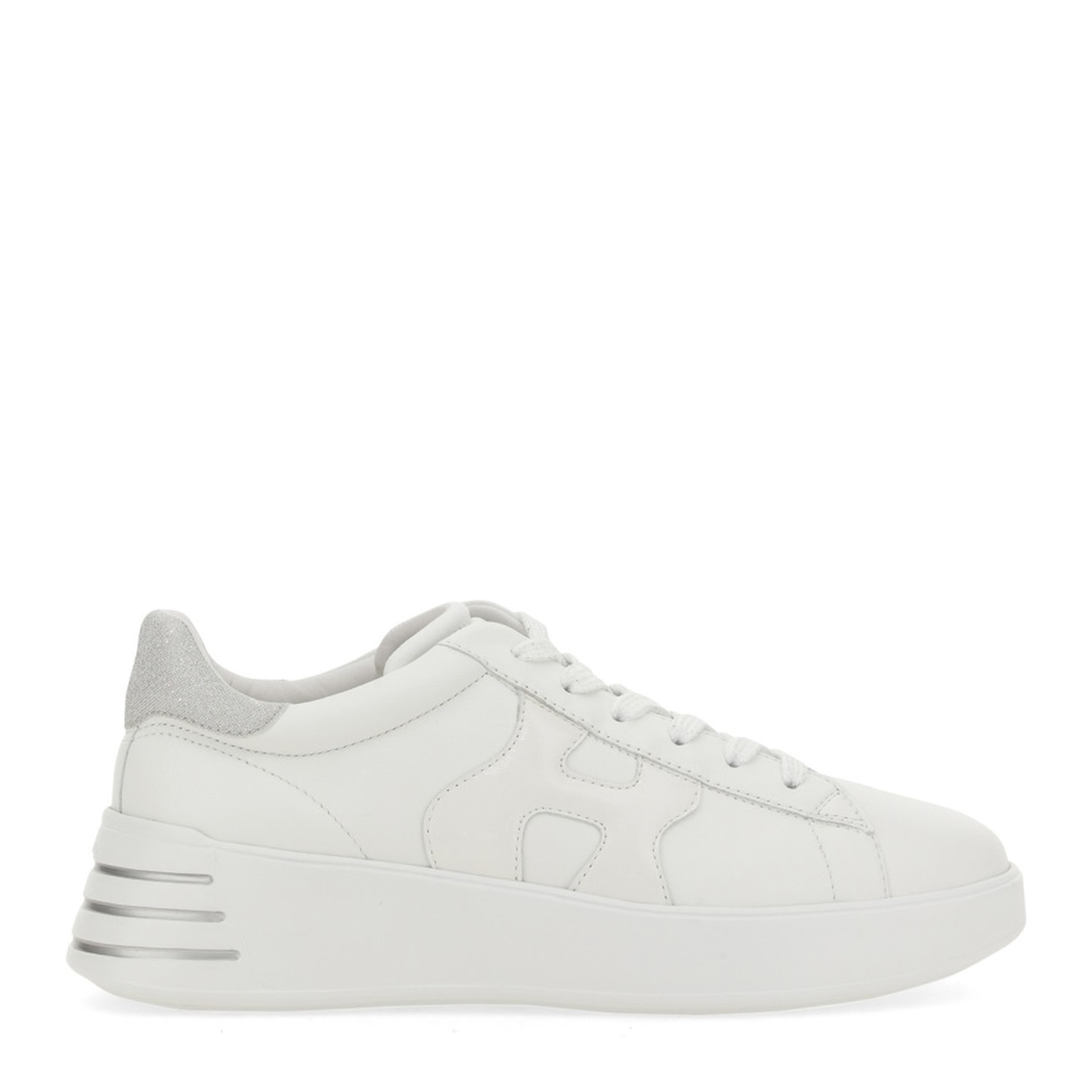 Sneakers Rebel White Silver