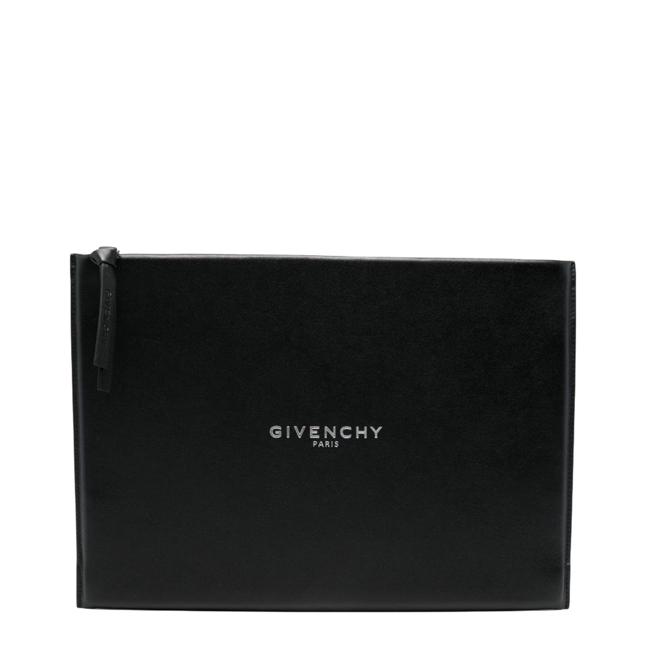 Antigona Stamped Large Clutch Bag - Black