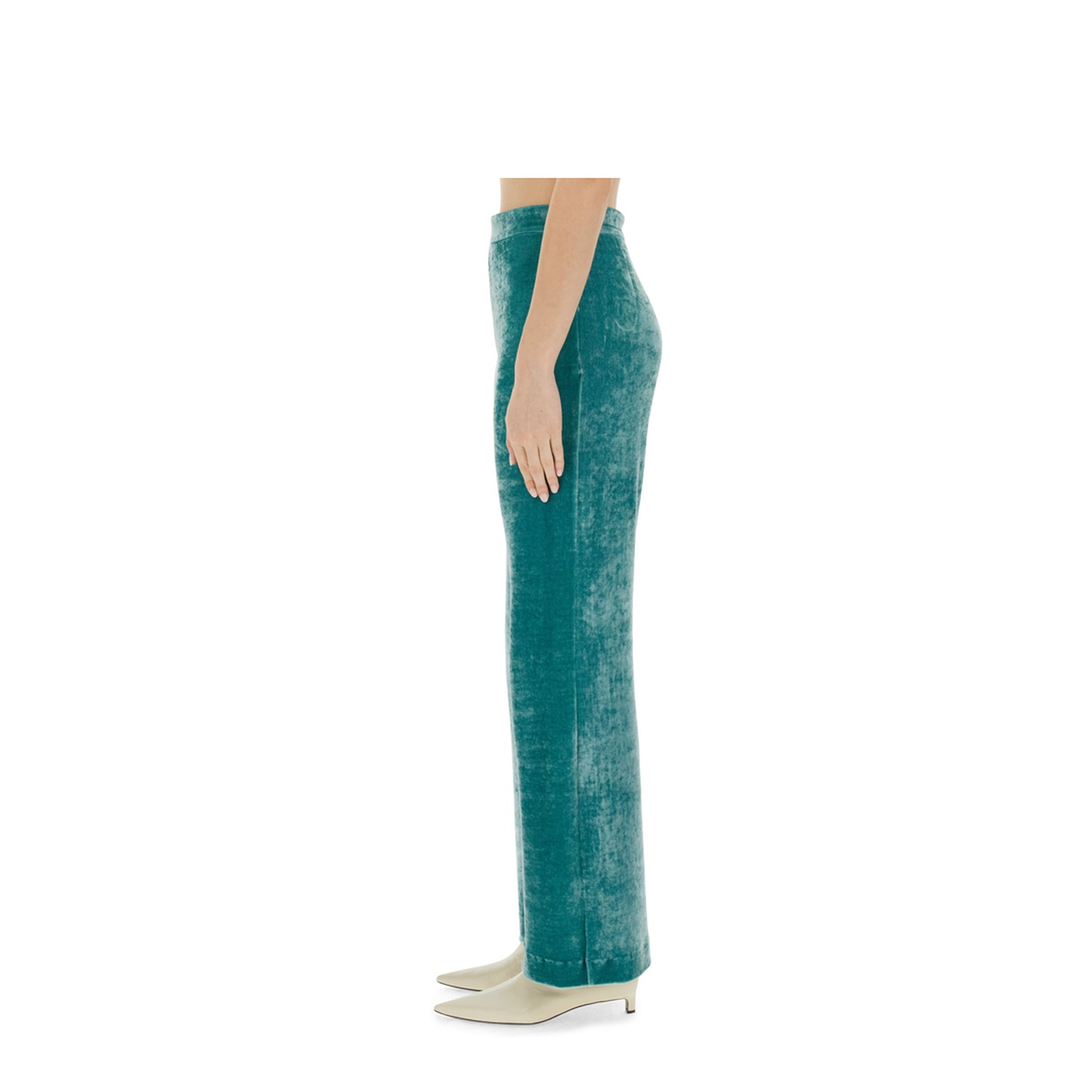 Wide Leg Pants Green