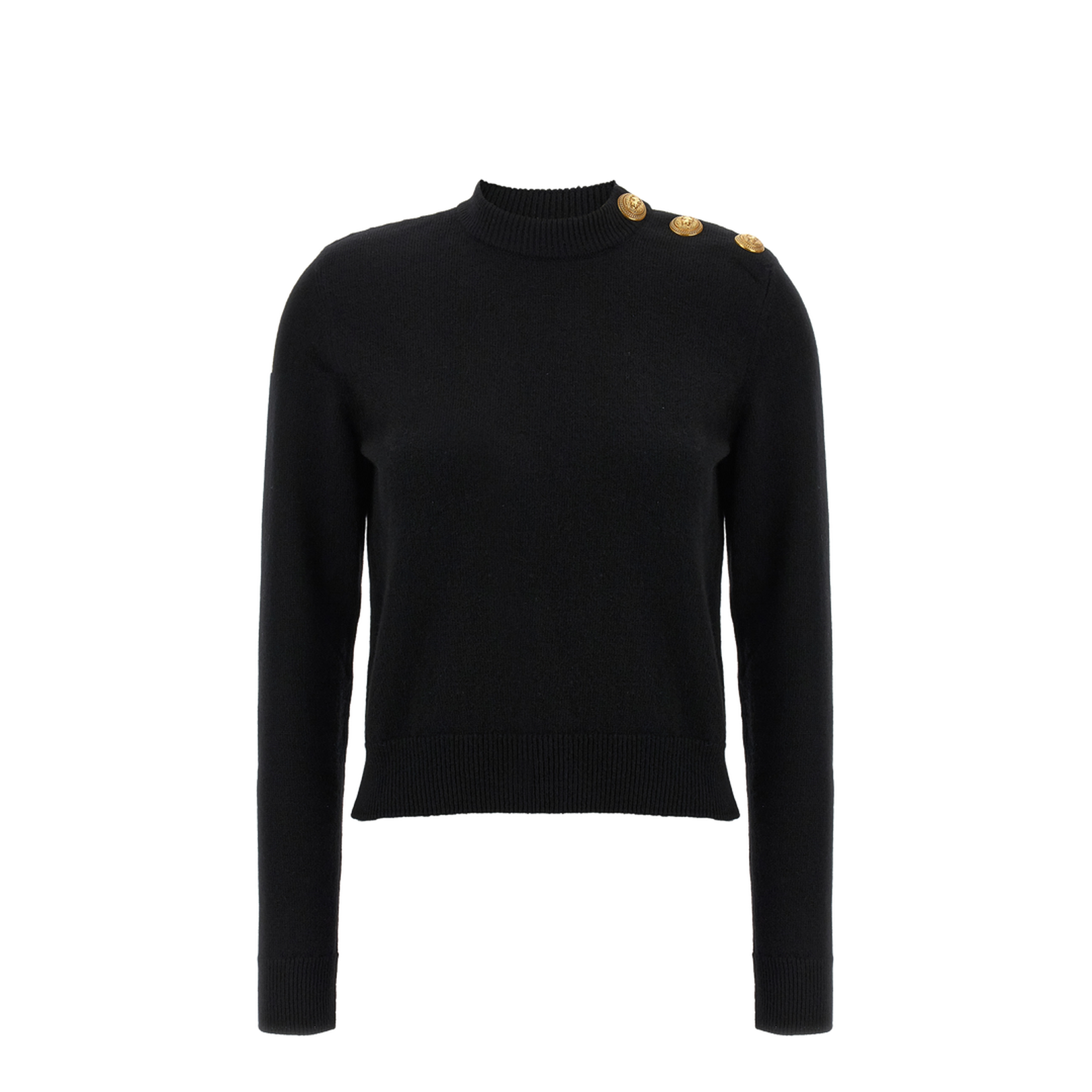 Eco-Cashmere Button Sweater
