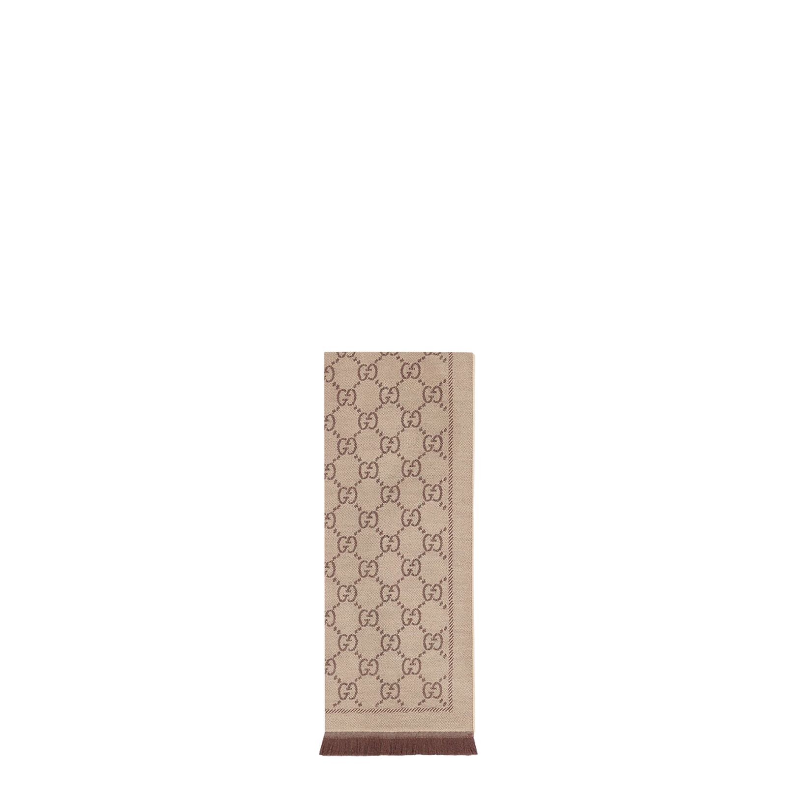 Wool Scarf in Light Brown
