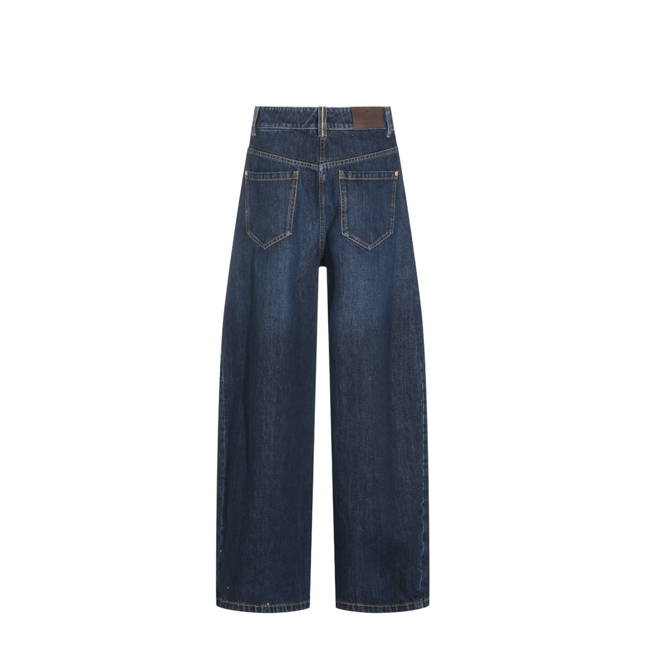 Wide Barrel Full Length Jeans