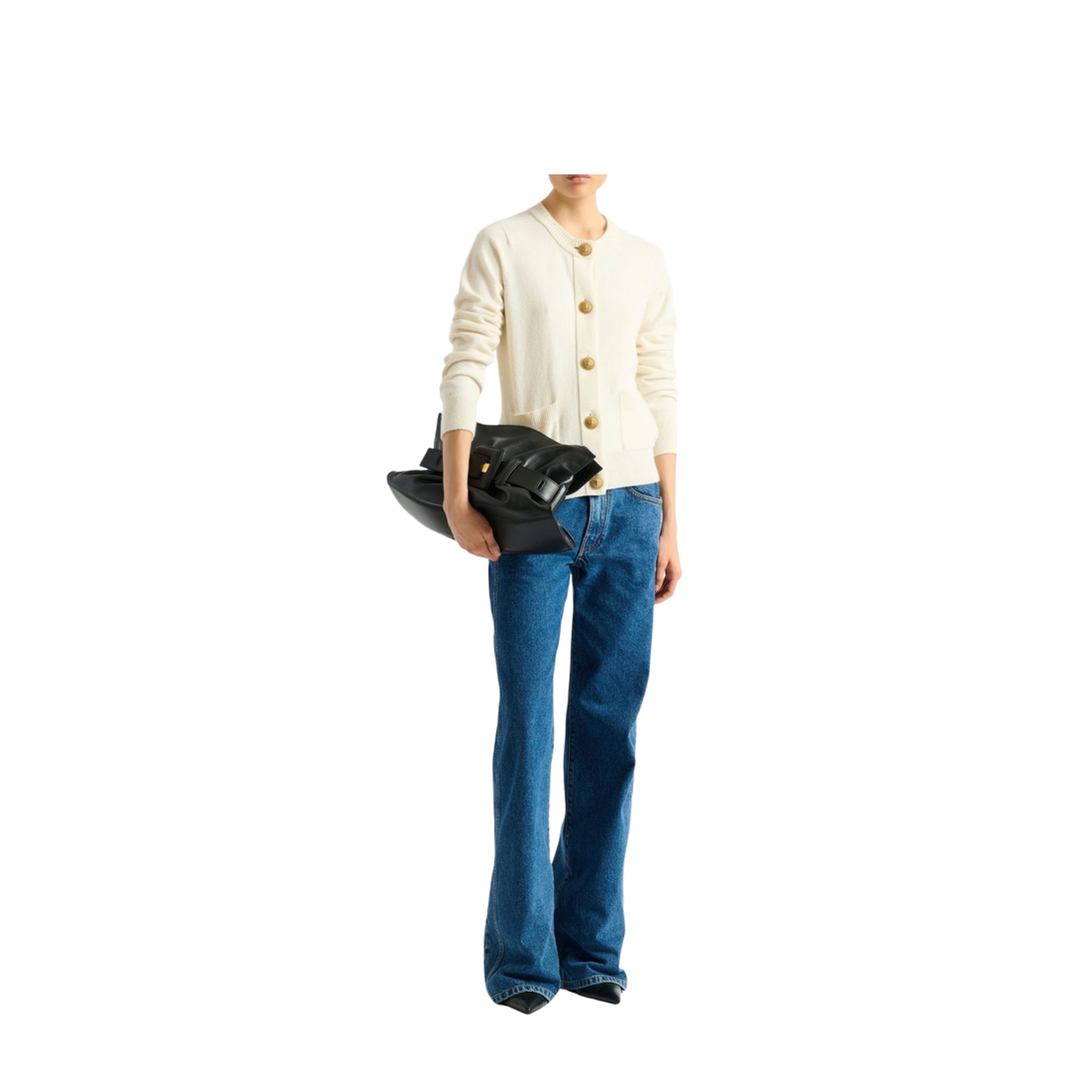 MAYFEYR - Balmain - Sweaters White - HF1KL917KI870KA