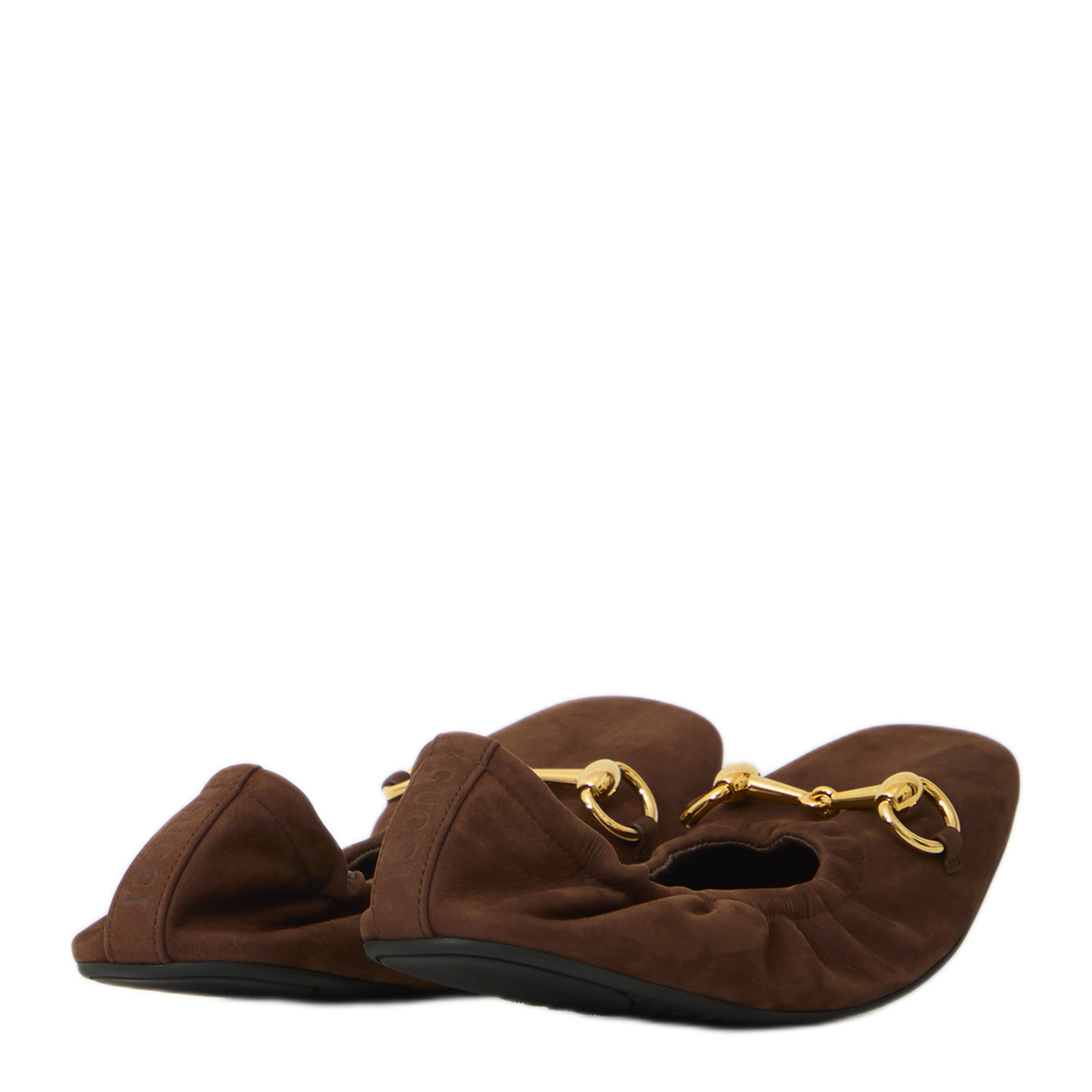 MAYFEYR - Gucci - Prima Ballerina Flat In Suede - 875323AAEQY2021