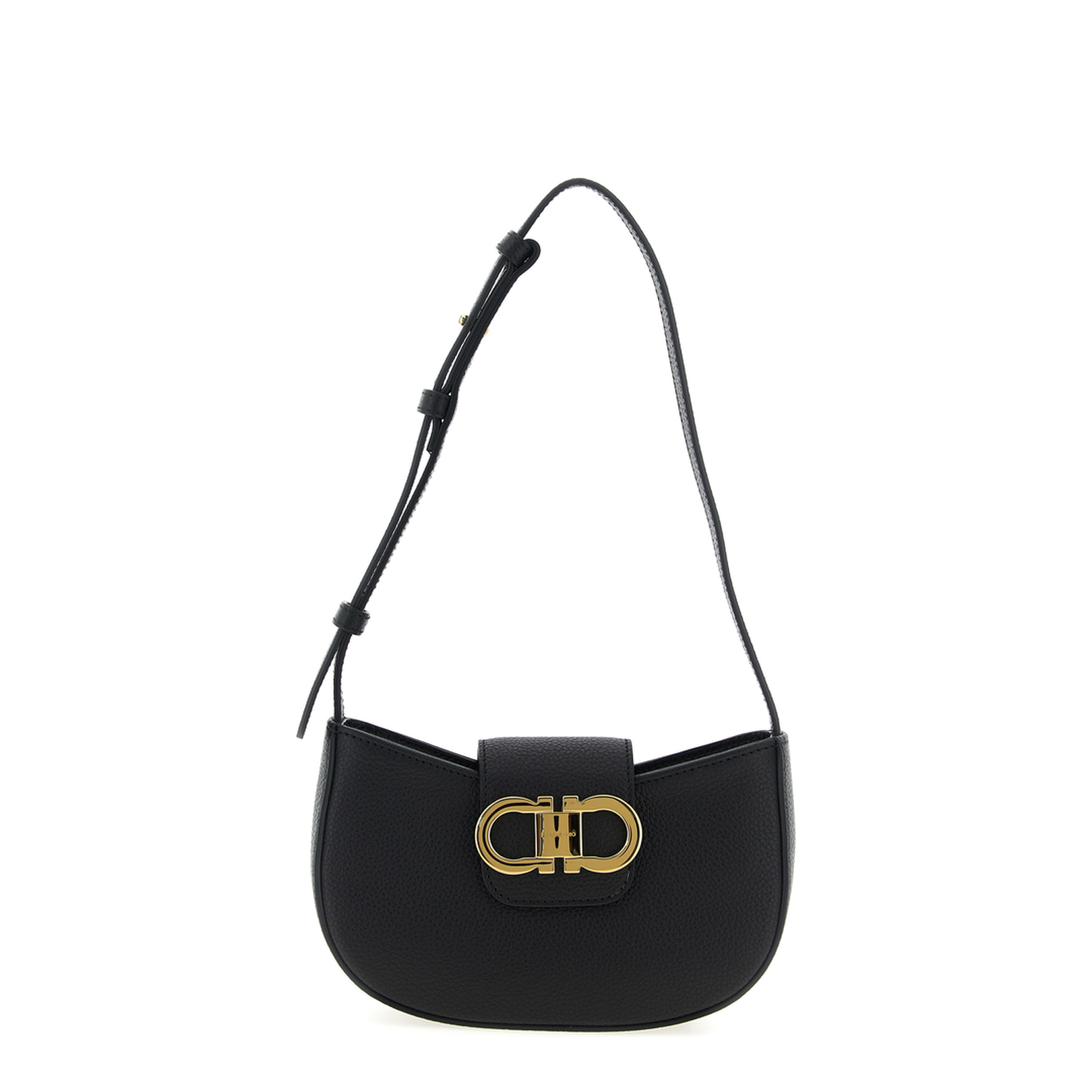Gabry Hammered Leather Shoulder Bag