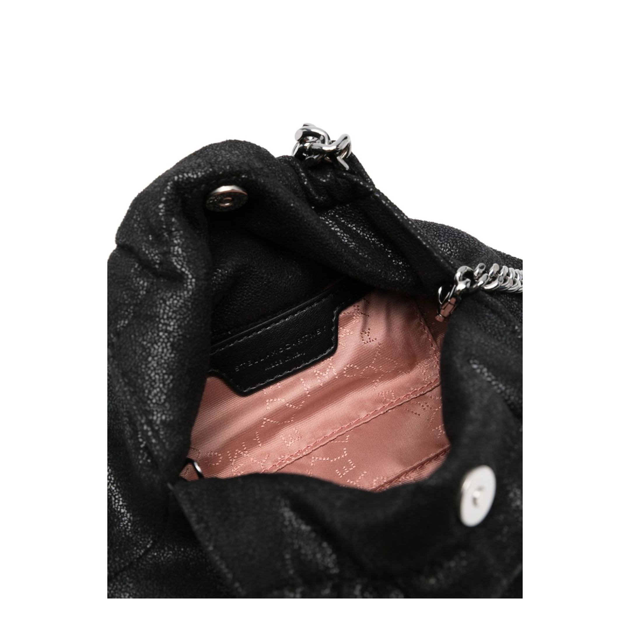Falabella Mini Polyester Crossbody Bag - Black