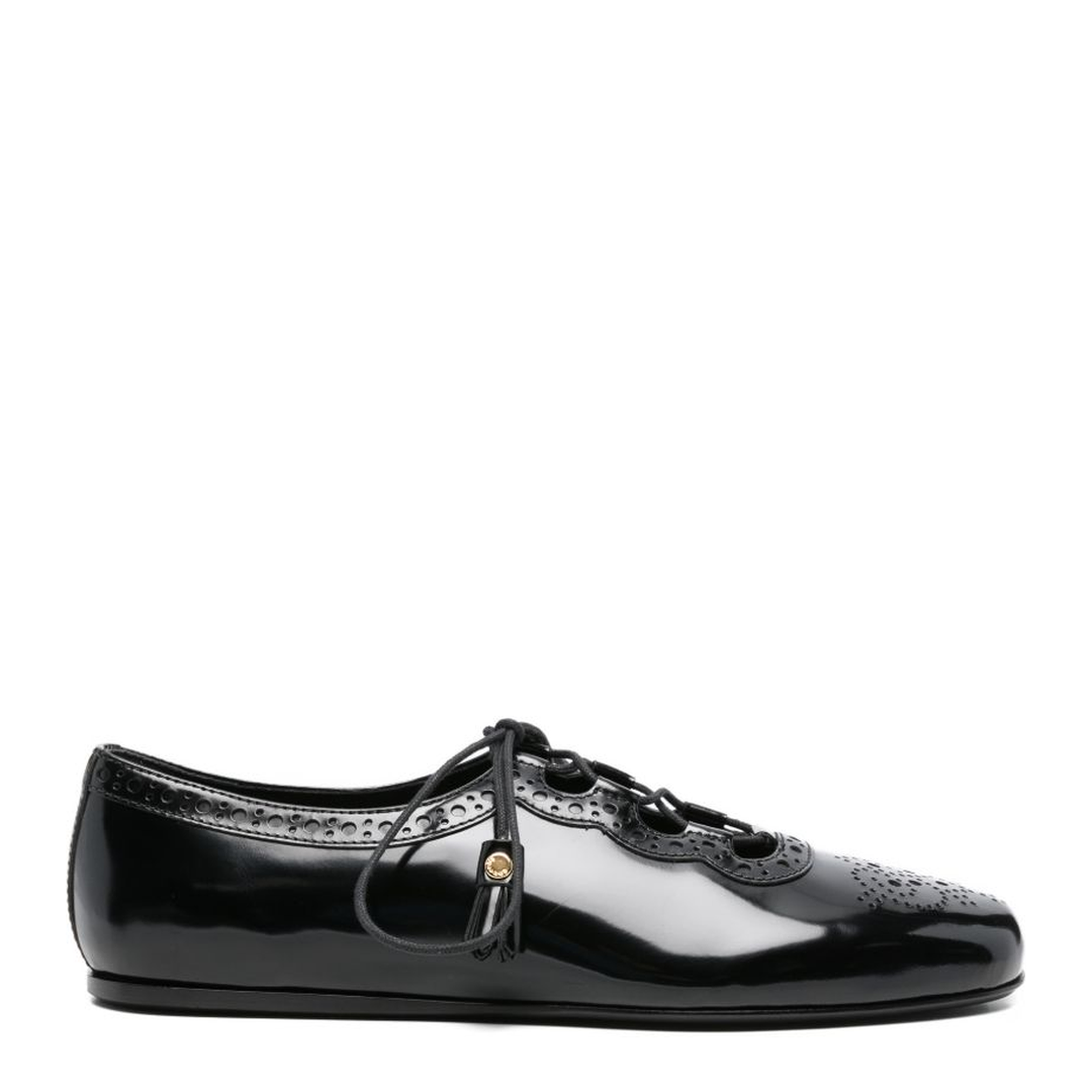 MAYFEYR - Church's - Black Leather Ballet Flats - DE02869EMF0AAB