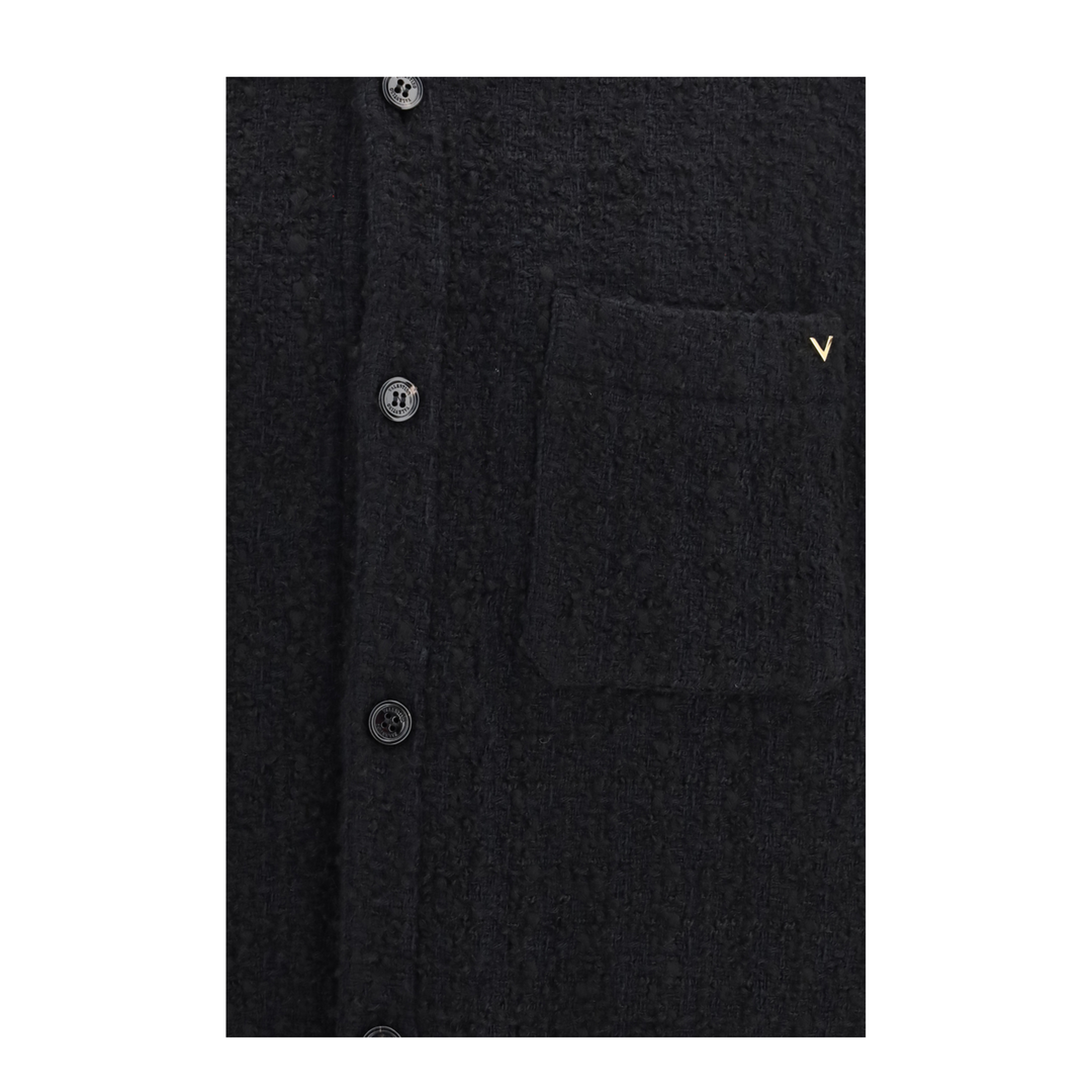 MAYFEYR - Valentino - Textured High-Neck Jacket - 9V3CIO01BL1