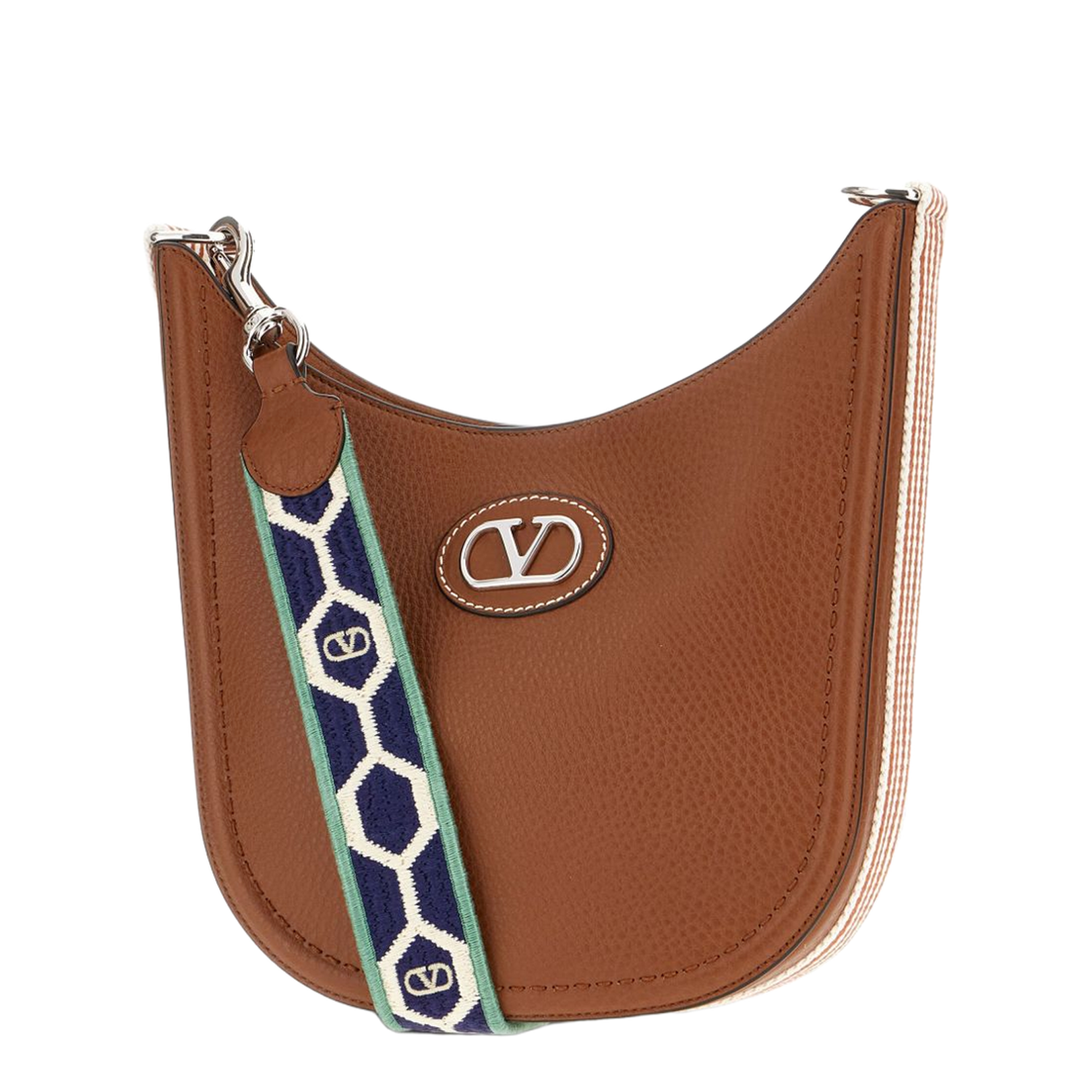 Antibes Medium Leather Hobo Bag