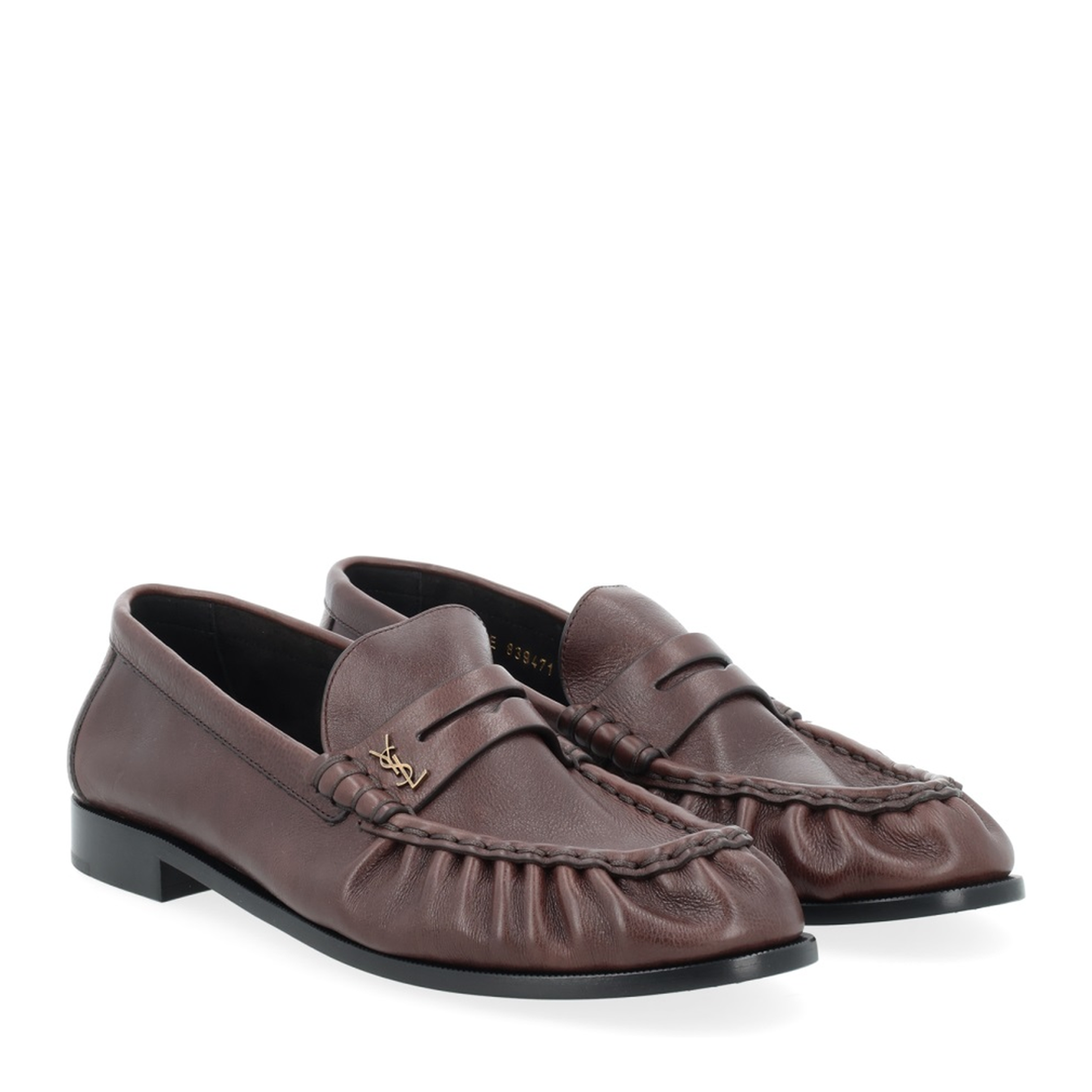 MAYFEYR - Saint Laurent - Loafer Supple In Matte Leather In Brown - 83947125VAA2128