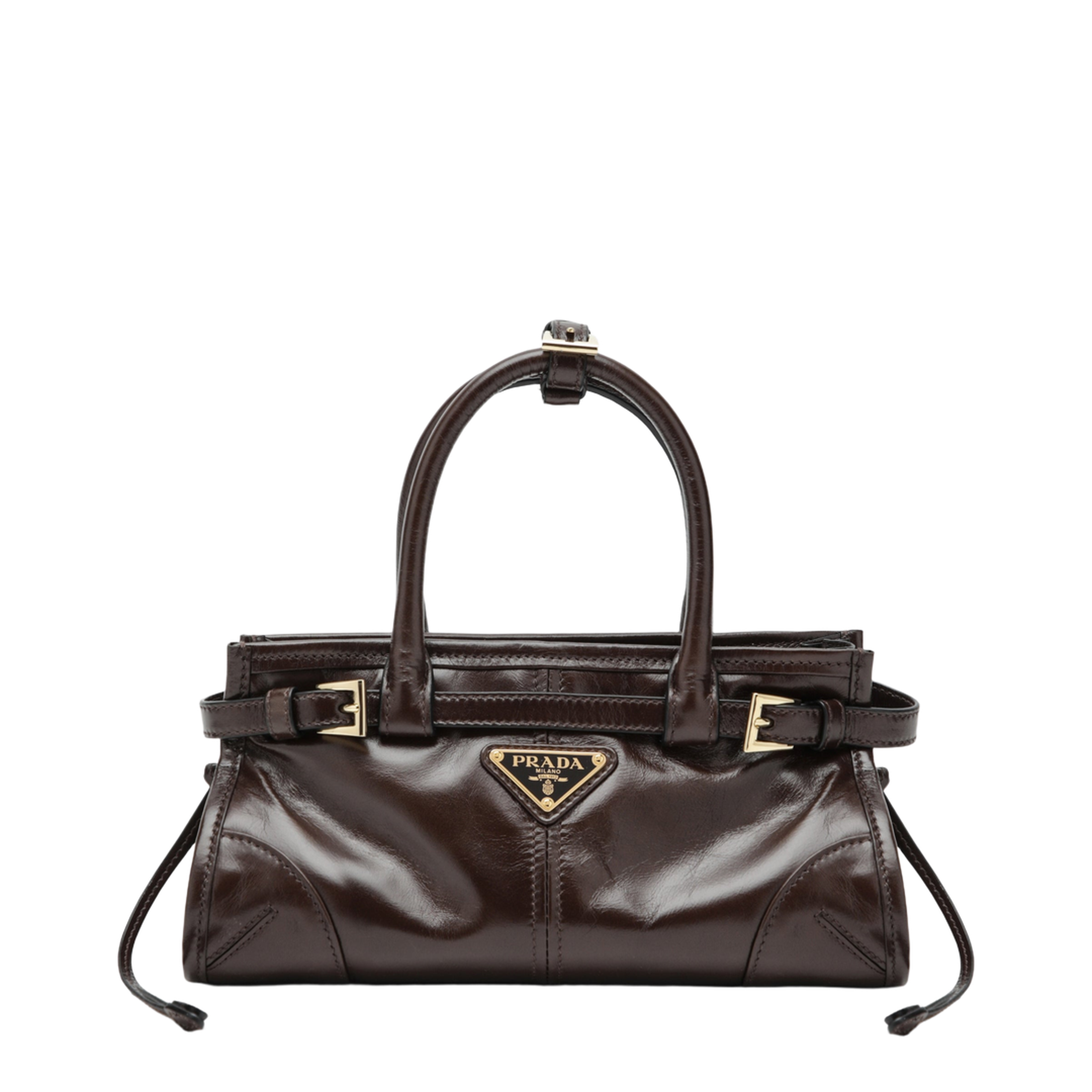 MAYFEYR - Prada - Dark Brown Bonnie Mini Handbag - 1BA486OOO2CYRF01D6