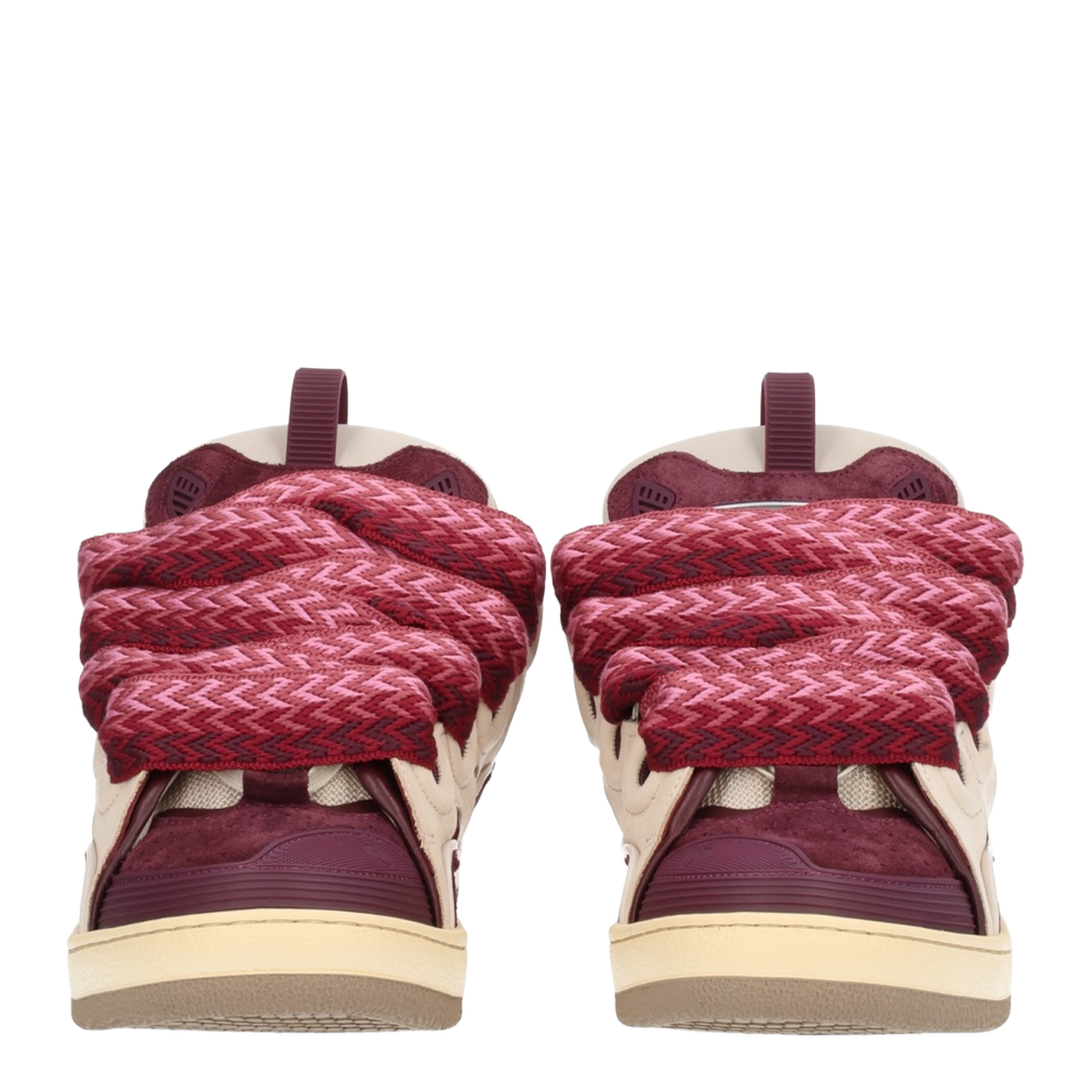 Leather Curb Sneaker