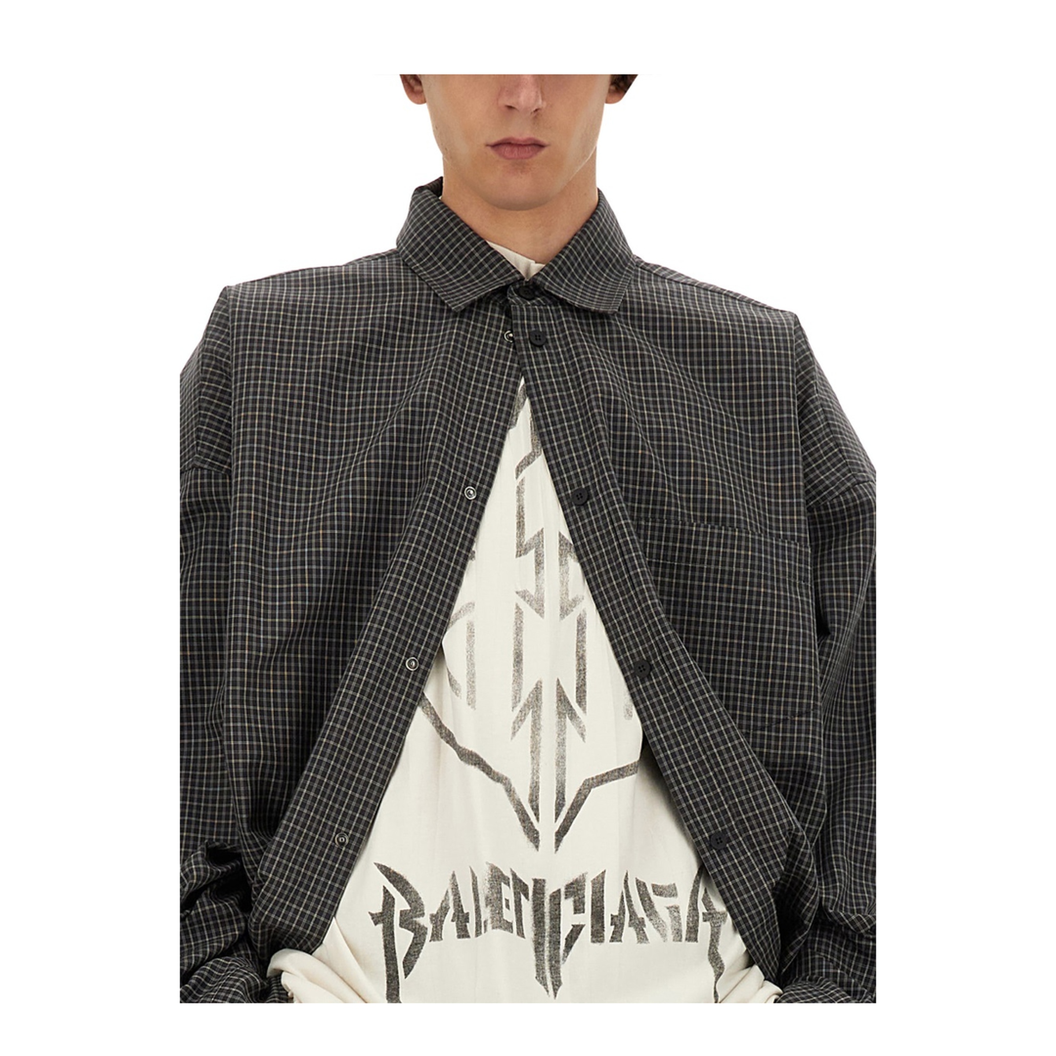 Large Fit Outerwear Shirt