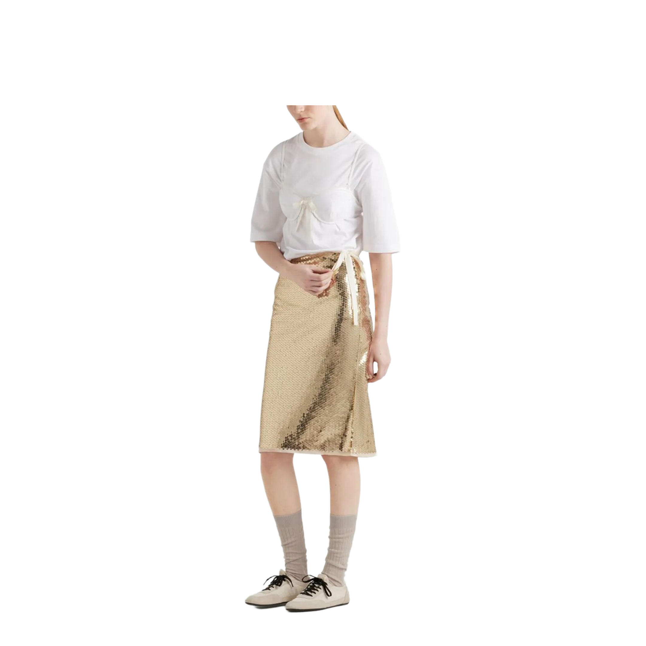 MAYFEYR - Prada - Sequined Pencil Skirt - P120WRSOOO16NQ