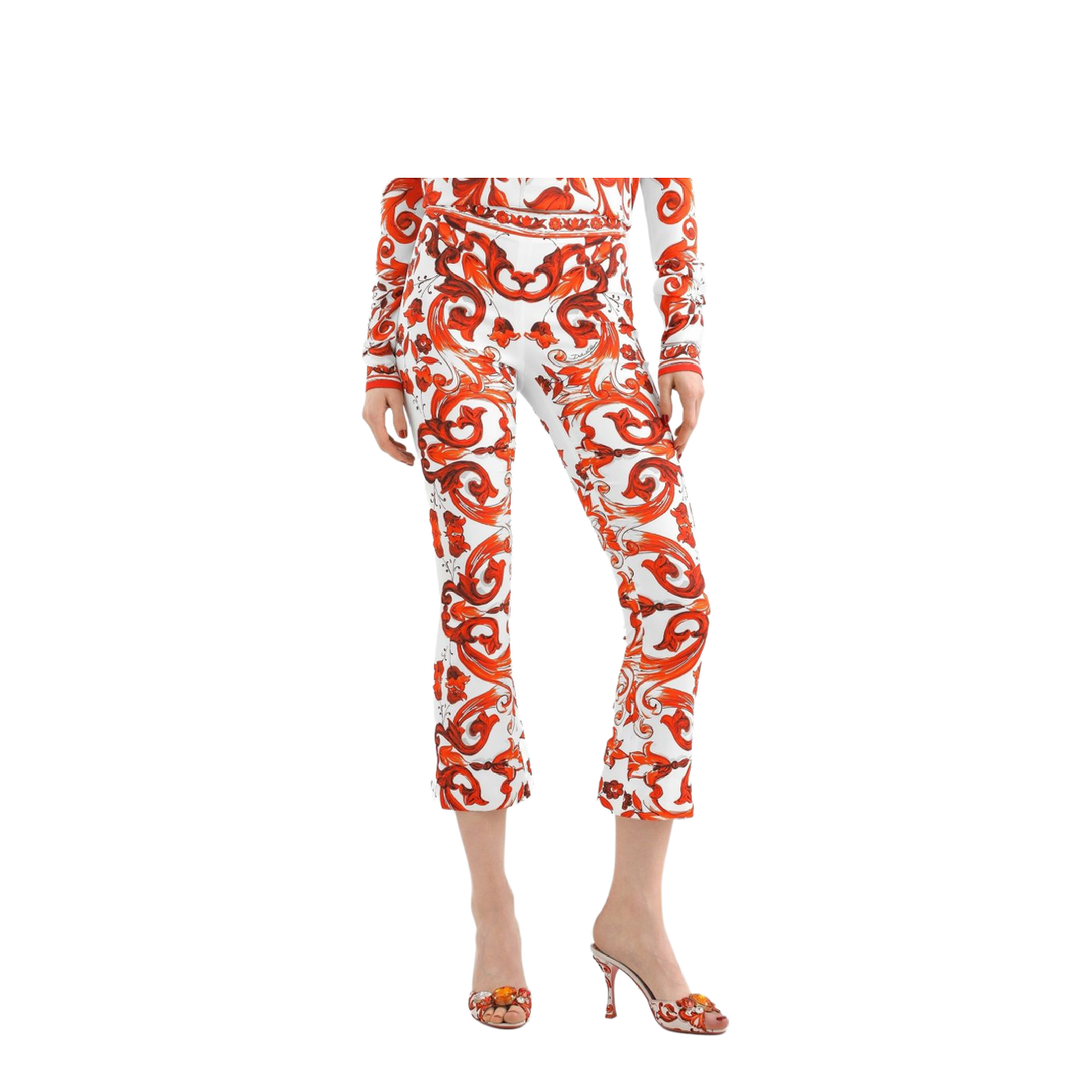 MAYFEYR - Dolce & Gabbana - Trousers Orange - FTAG7TGDDRJS9000