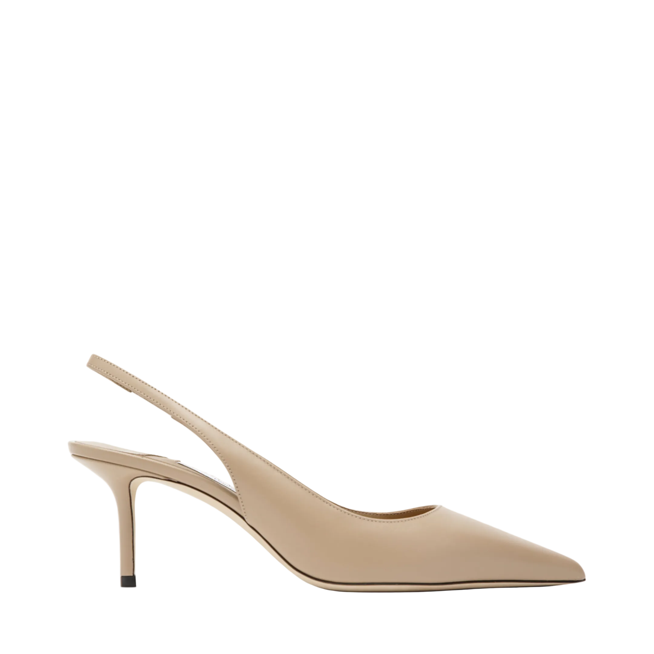 MAYFEYR - Jimmy Choo - Leather Slingbacks With Ankle Strap - LOVESB65CLF121503