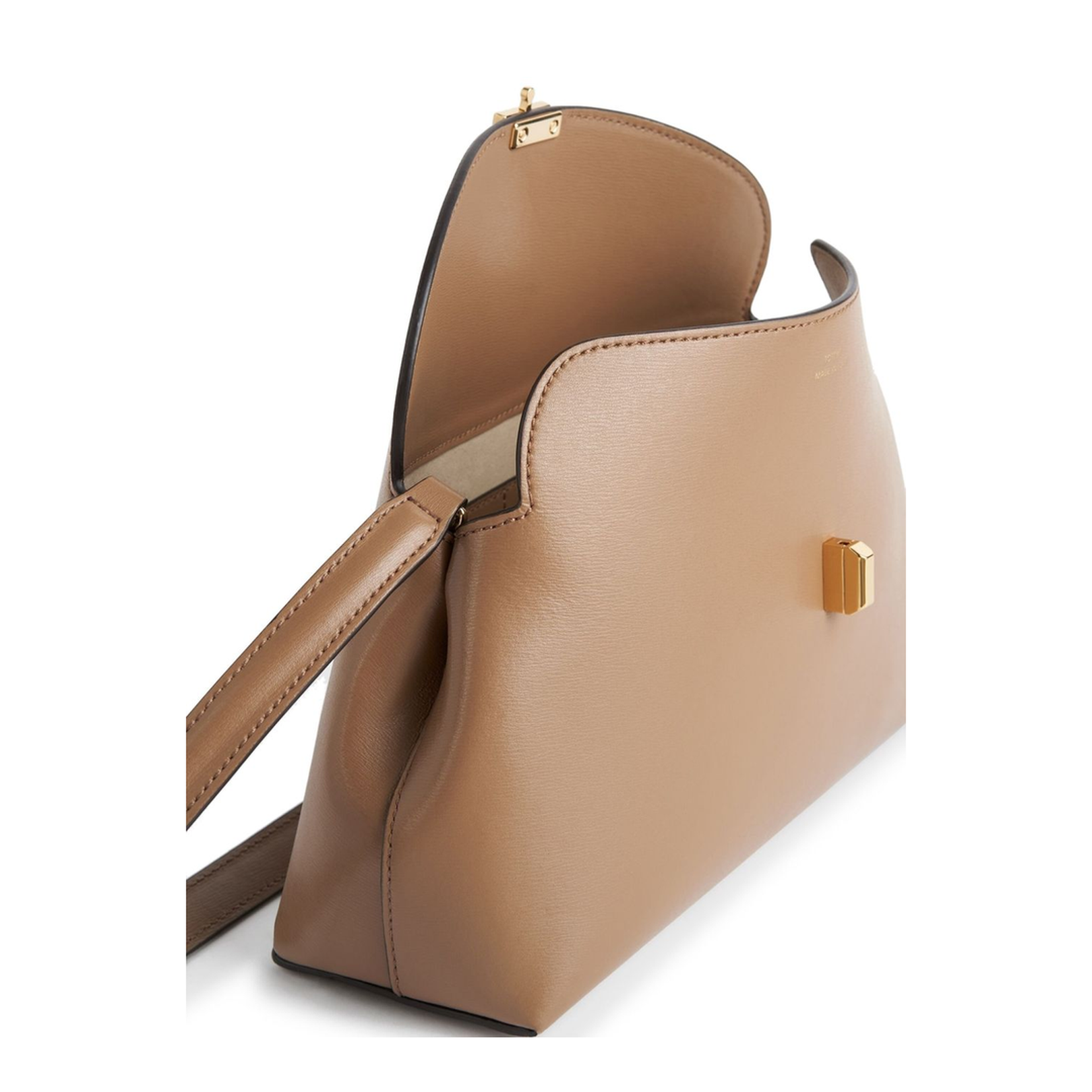 T-Lock Clutch Leather Shoulder Bag