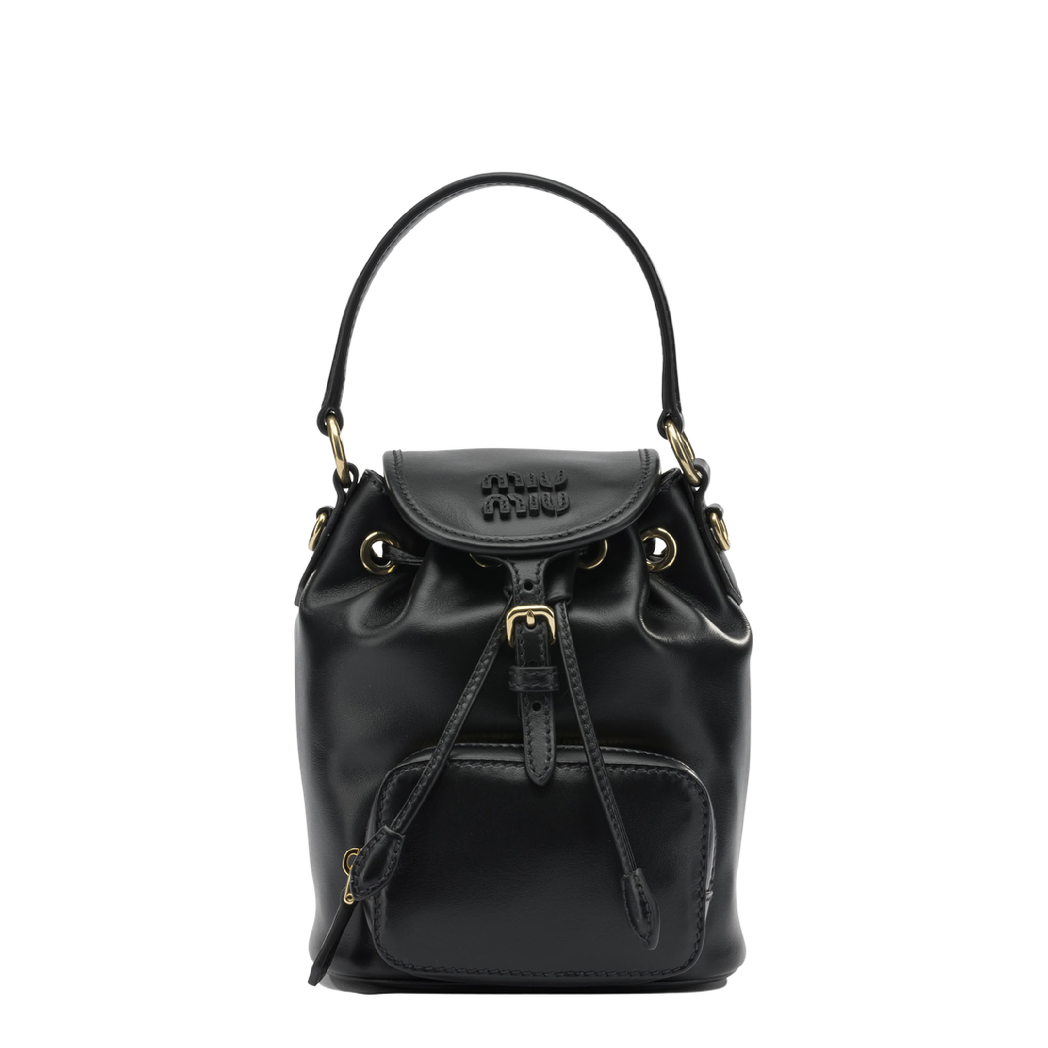 MAYFEYR - Miu Miu - Mini Leather Backpack - 5BZ0452CRWF0002VOOM