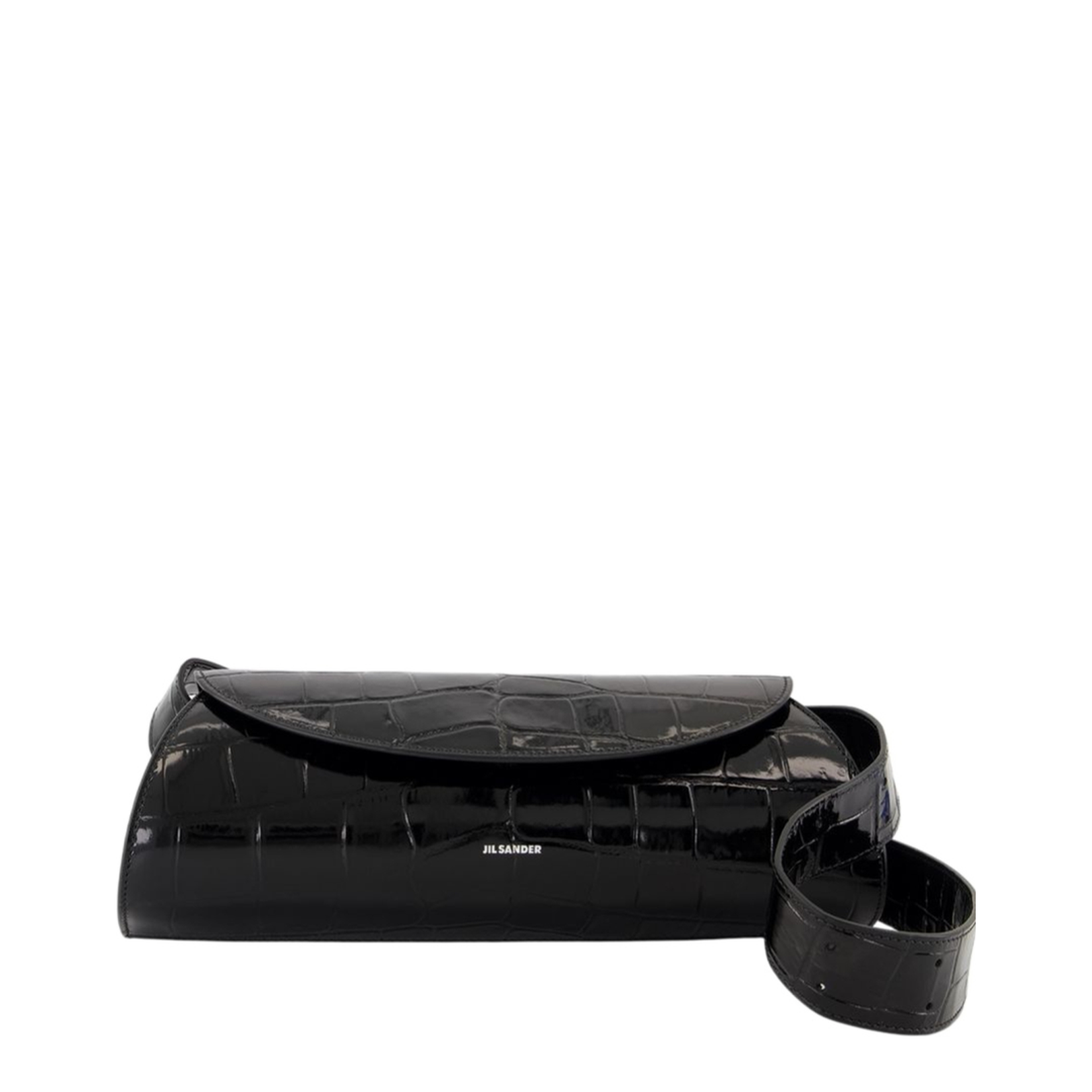 Black Cannolo Small Shoulder Bag – MAYFEYR