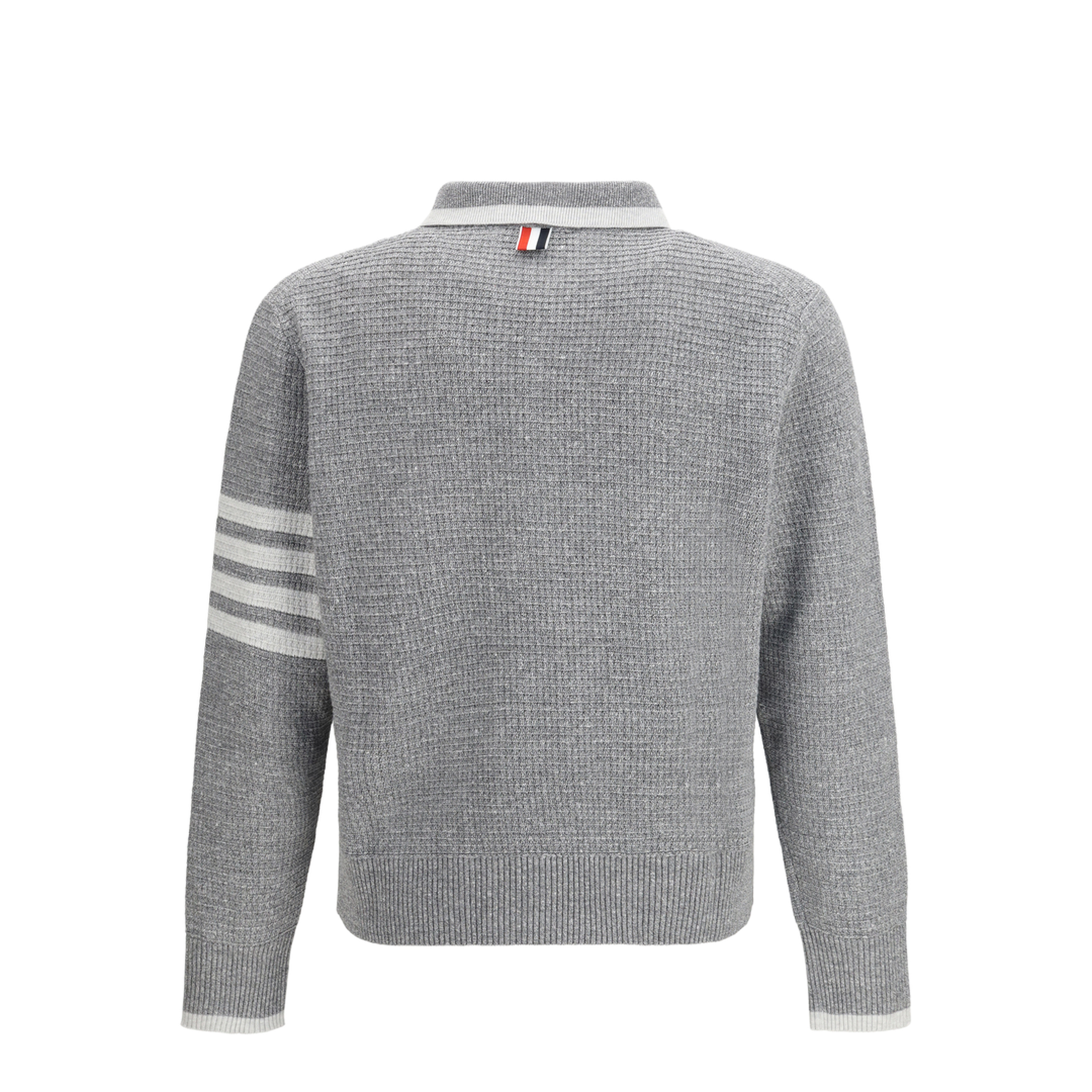 MAYFEYR - Thom Browne - Knitted Polo Shirt - MKP156AY6011
