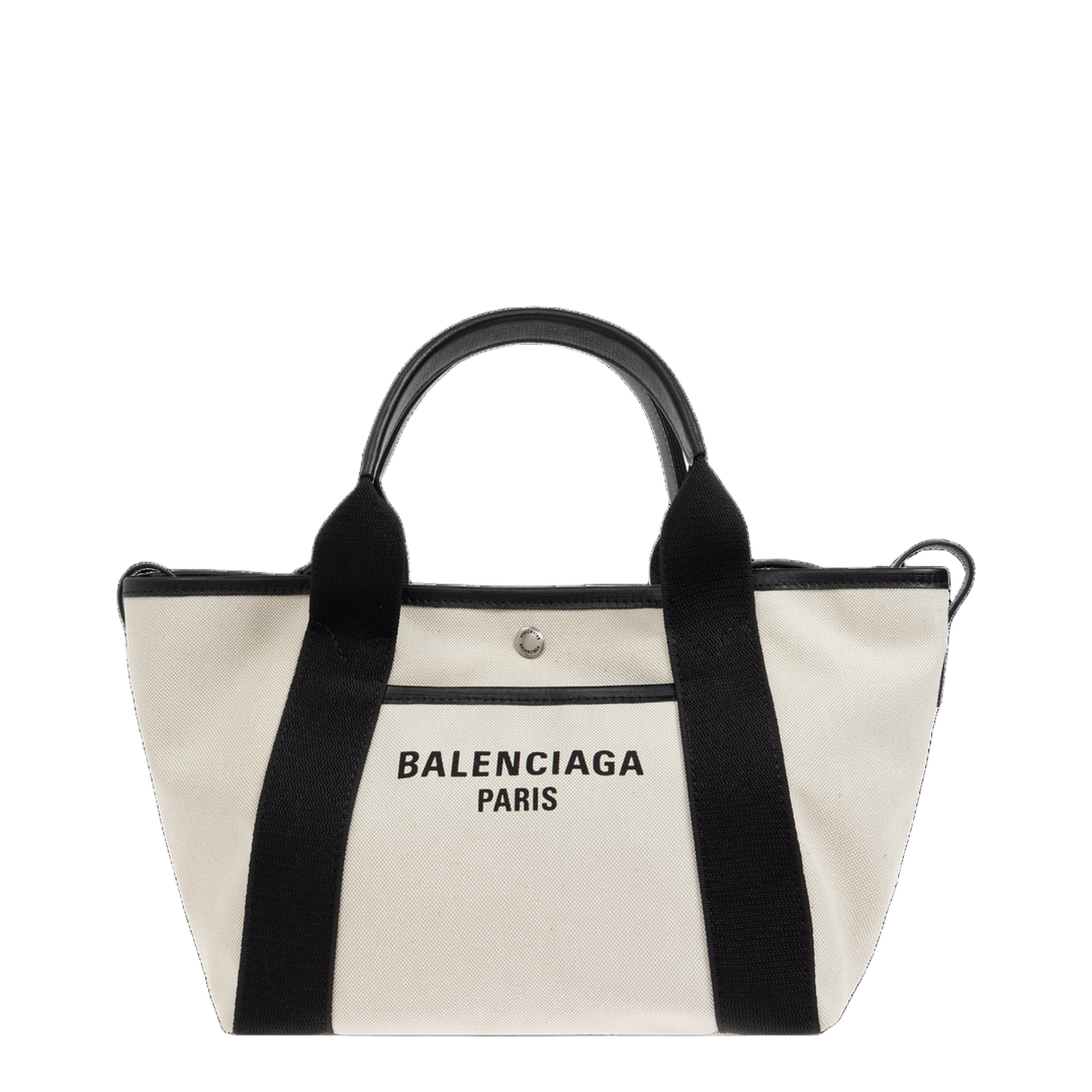 Tote Bag Biarritz Small in Natural/Black