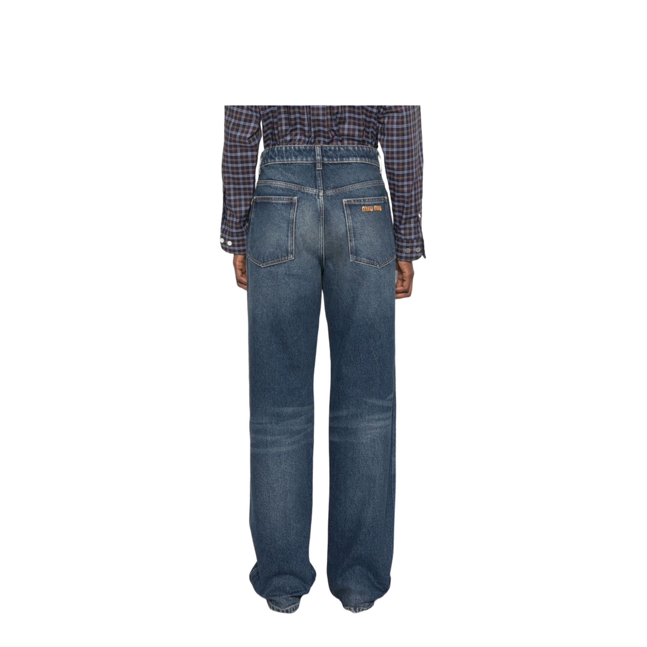 MAYFEYR - Miu Miu - Jeans Navy - GWP5746019F0008