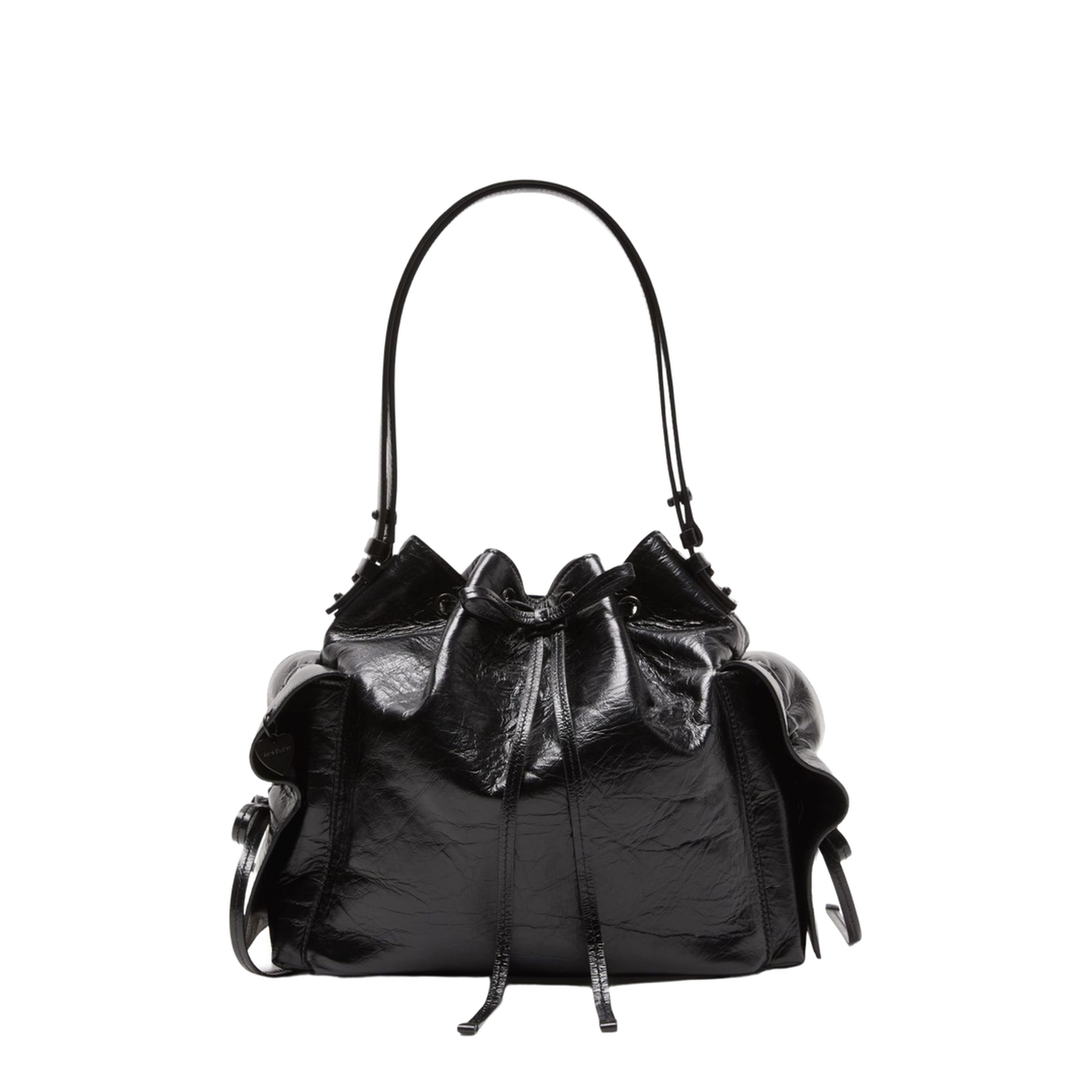Multipocket Bucket Bag - Black