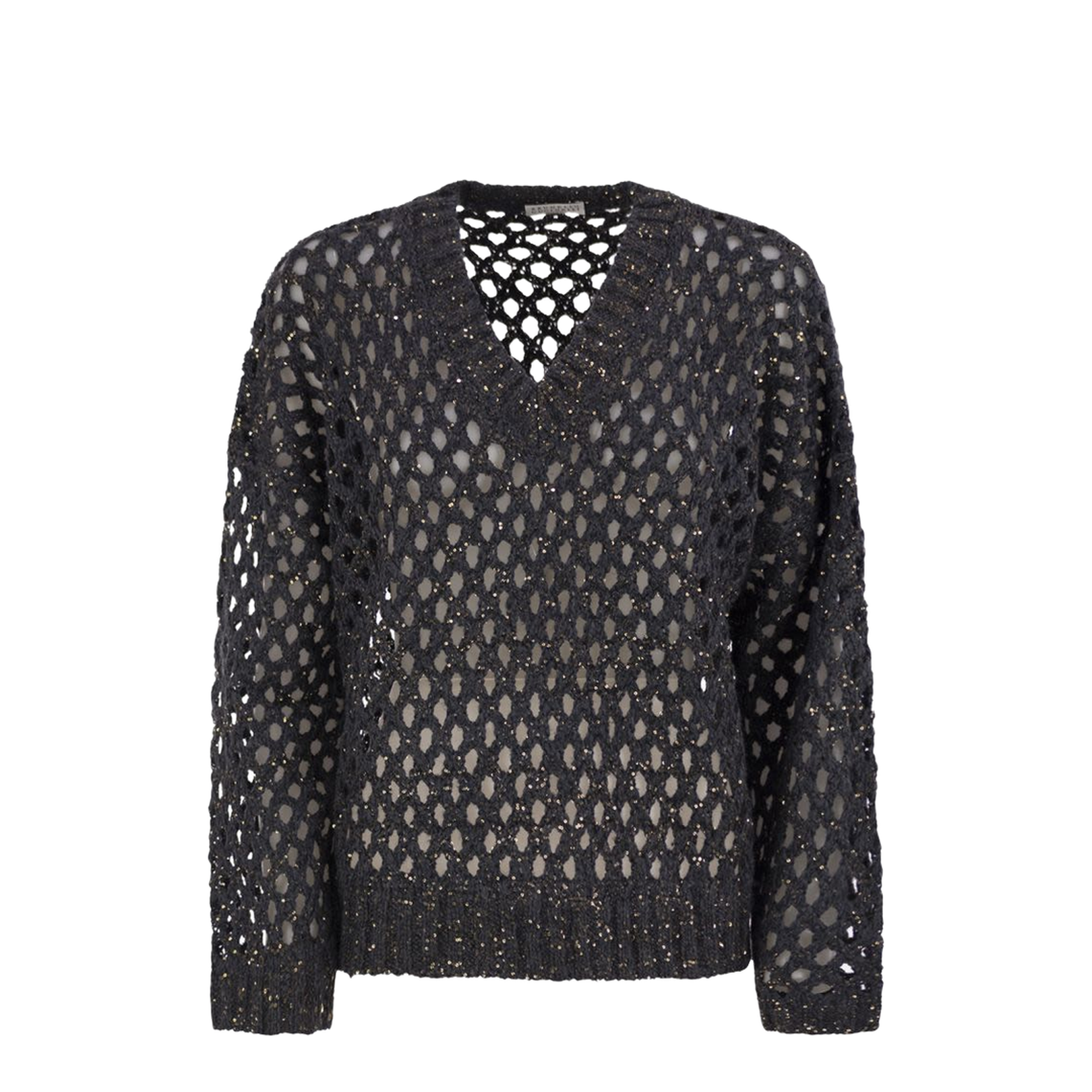 Dazzling Net Silk And Linen Jersey