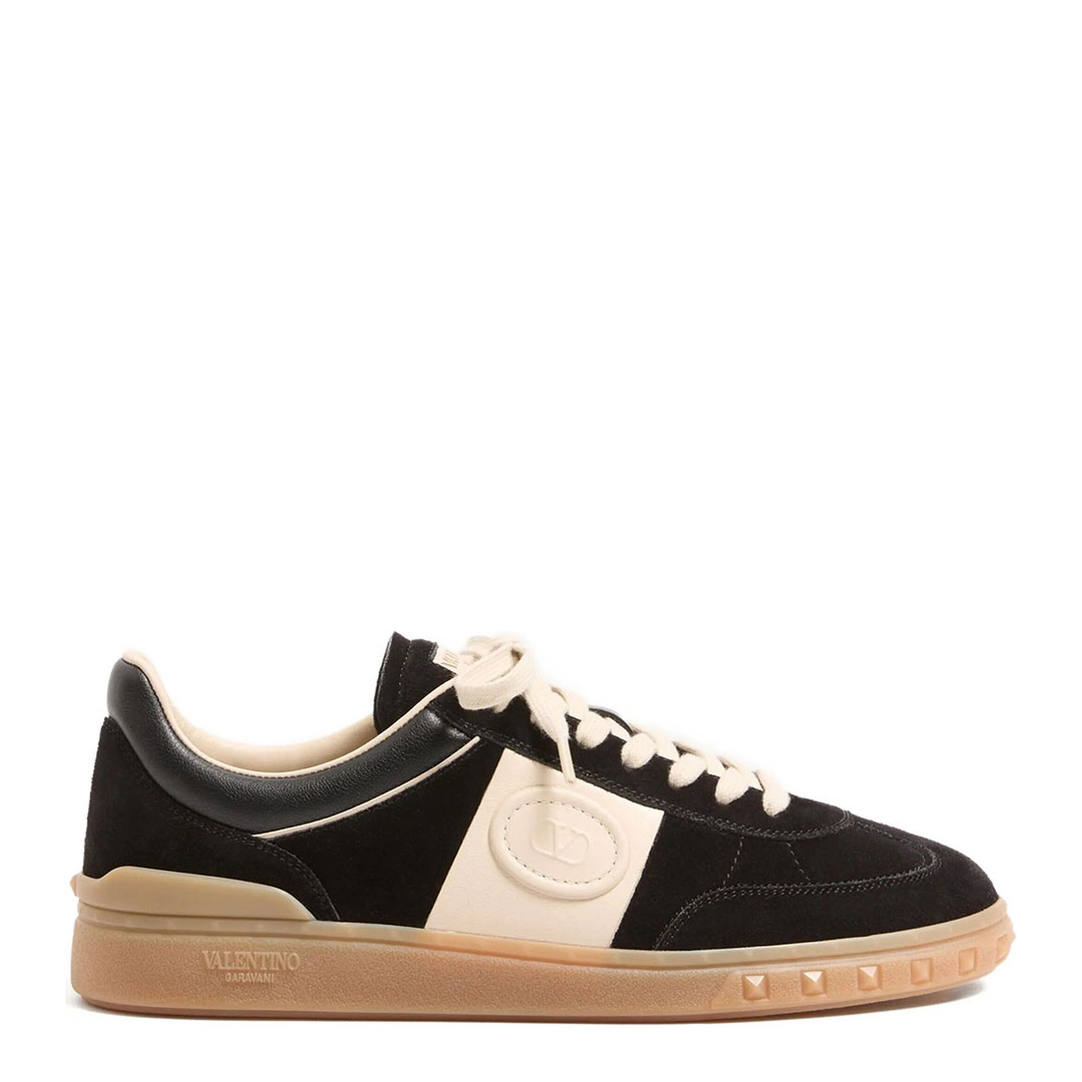 MAYFEYR - Valentino - Upvillage Split And Nappa Leather Sneakers - YS0H77LALCHQ