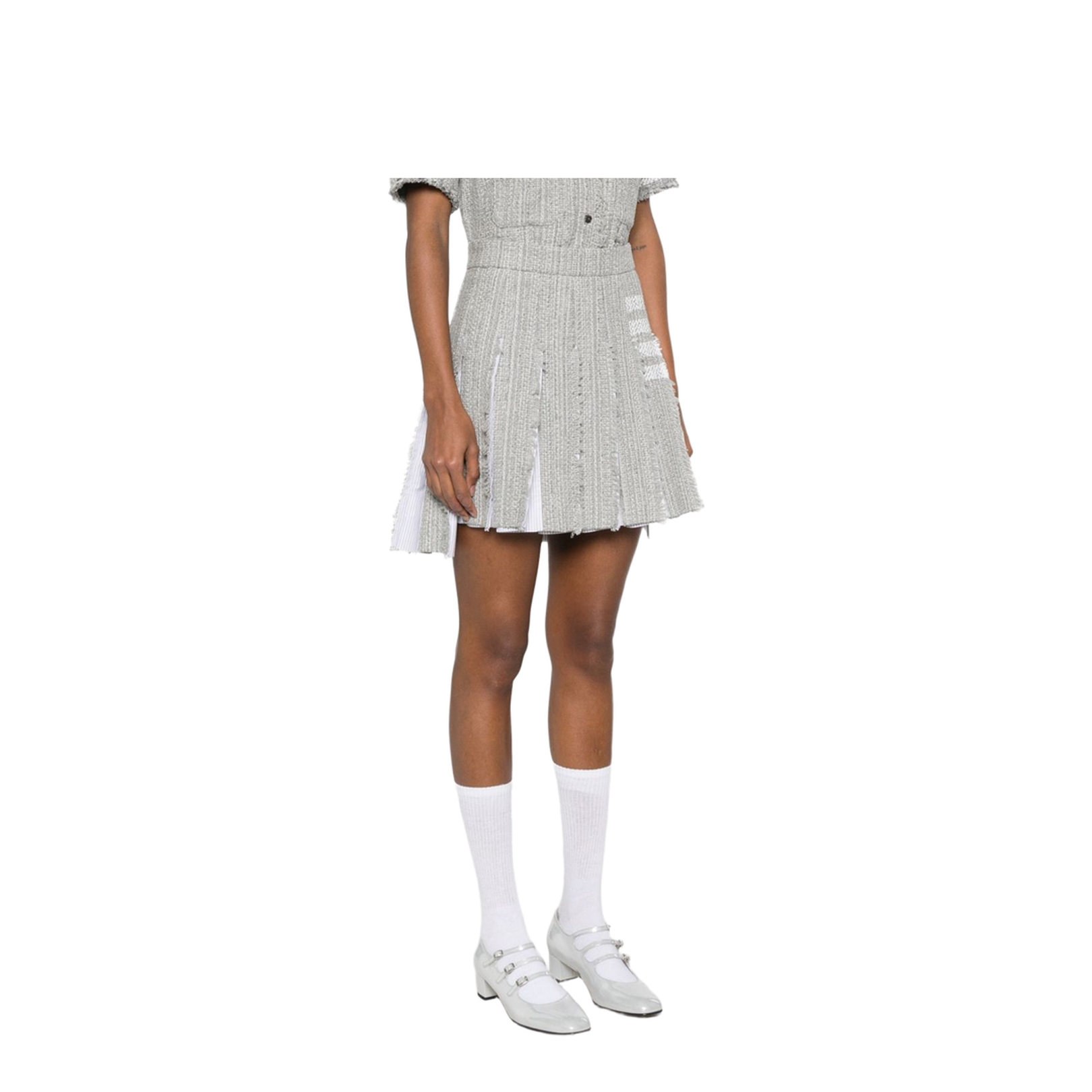 Medium Grey Mini Skirt