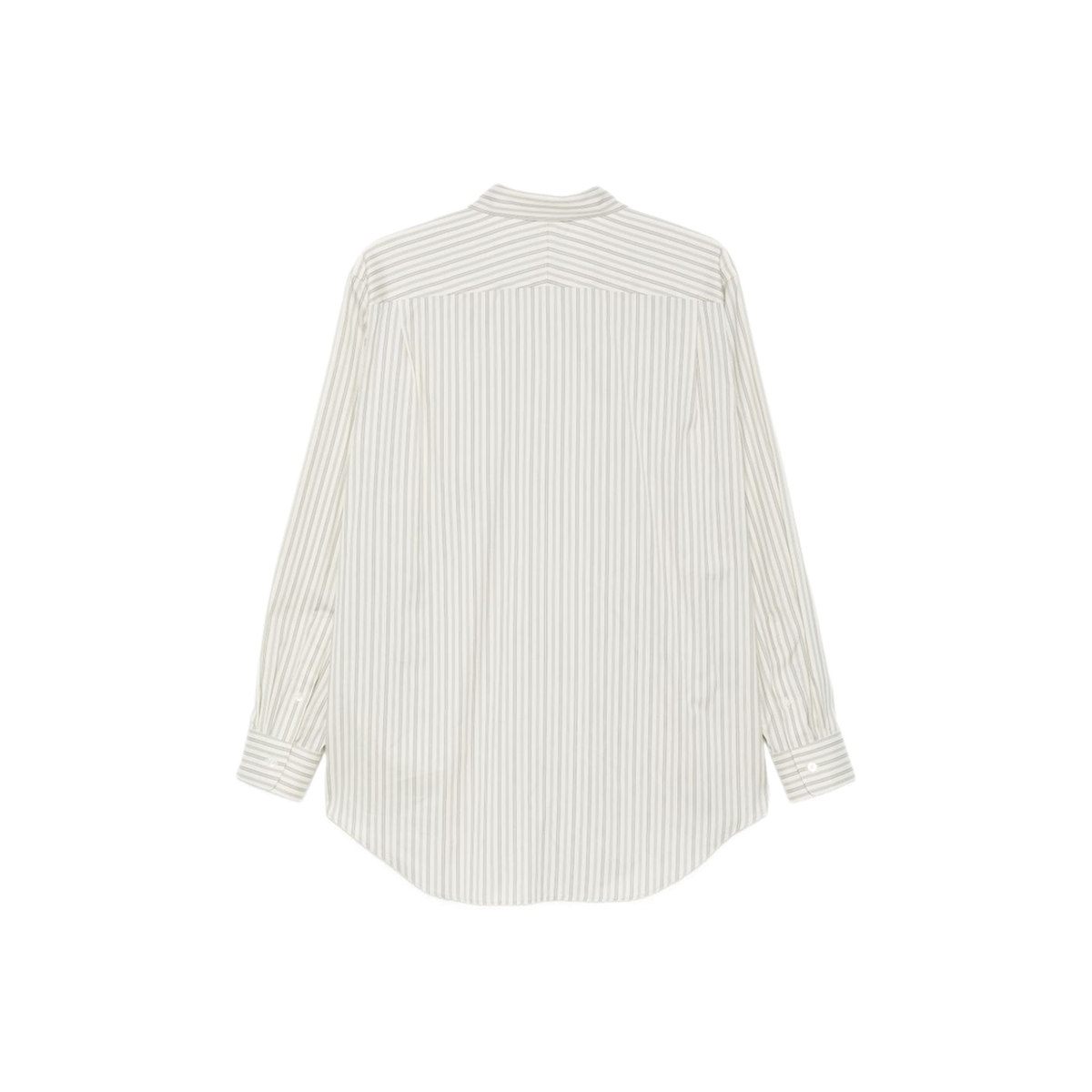 MAYFEYR - Auralee - Beige Vertical Stripe Shirt - A26AS01CSLIGHTGRAYSTRIPE