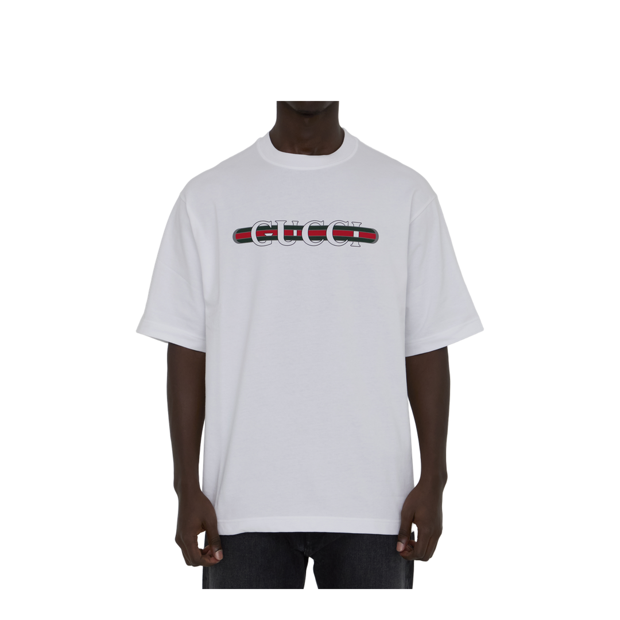 T-Shirt in Cotton with Logo Print